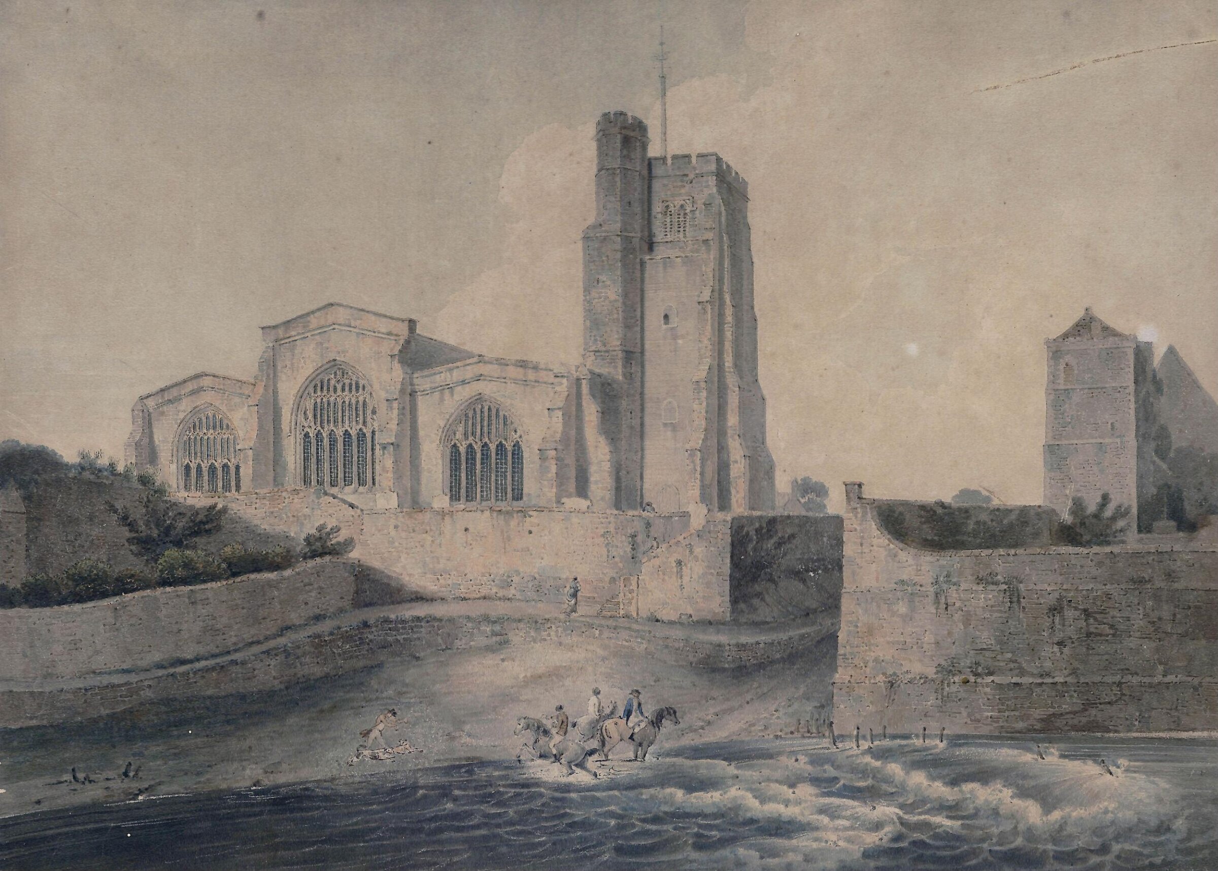All Saints' Church, Maidstone, Turner, early 19th century