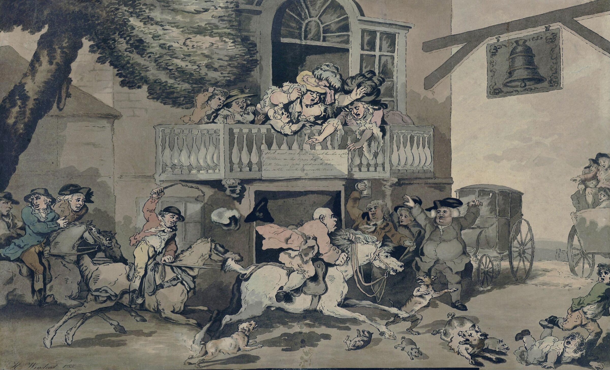 The history of John Gilpin, as read by Mr Henderson, Henry Wigstead, 1785