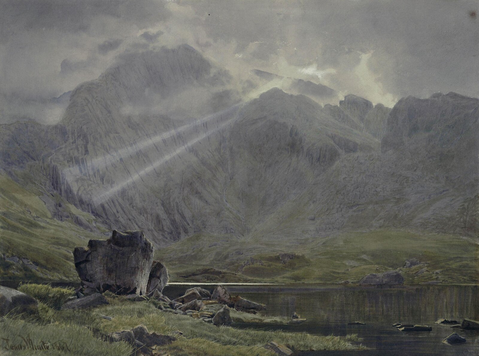 Llyn Idwa, James Whaite, 1867