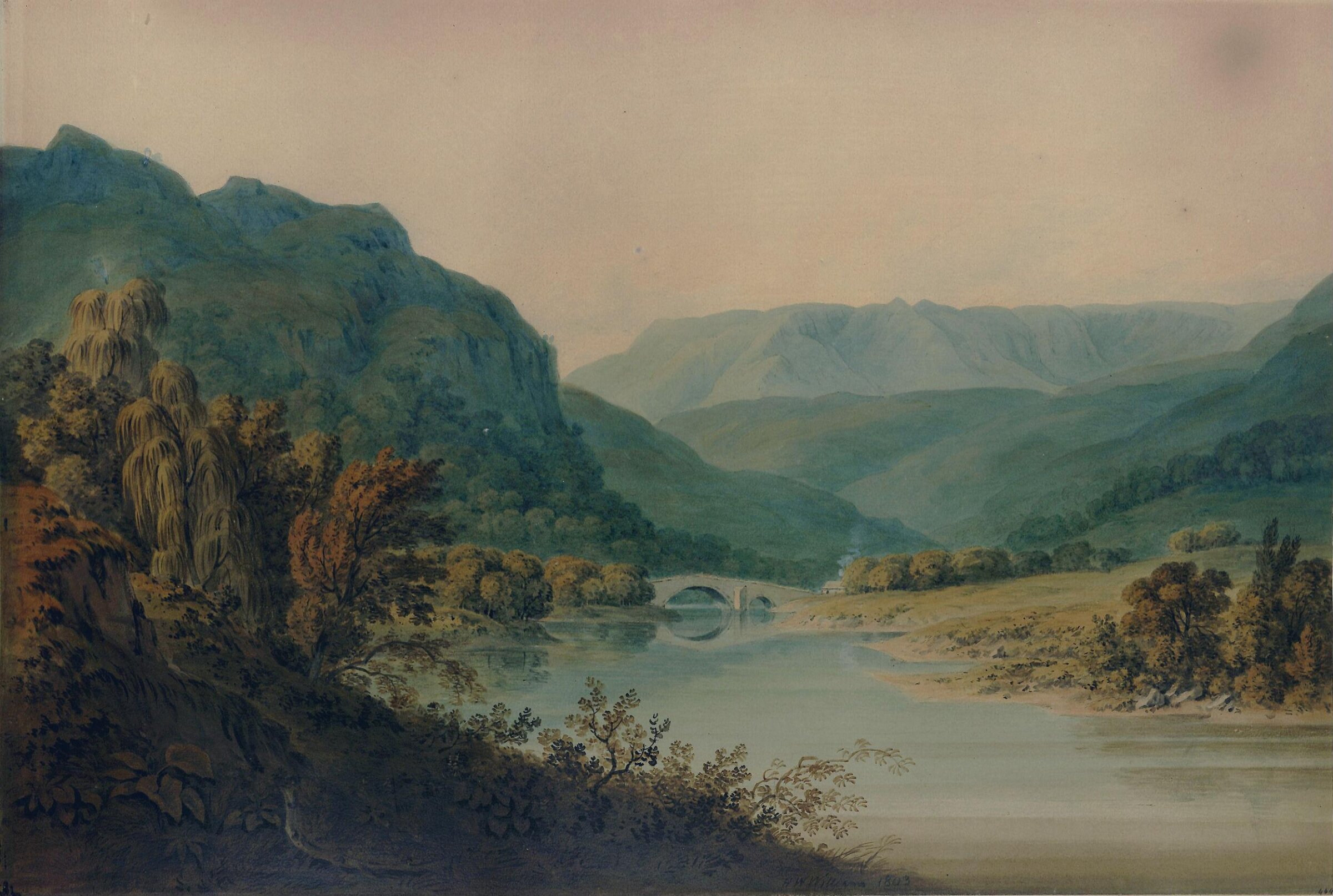 View of Braemar, Hugh William Williams, ca. 1773-1829