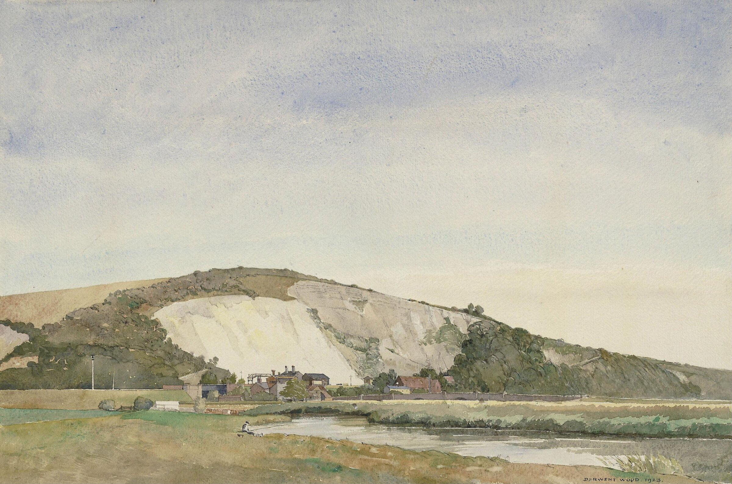 Pepper's Quarry, Amberley, Derwent Wood, 1923