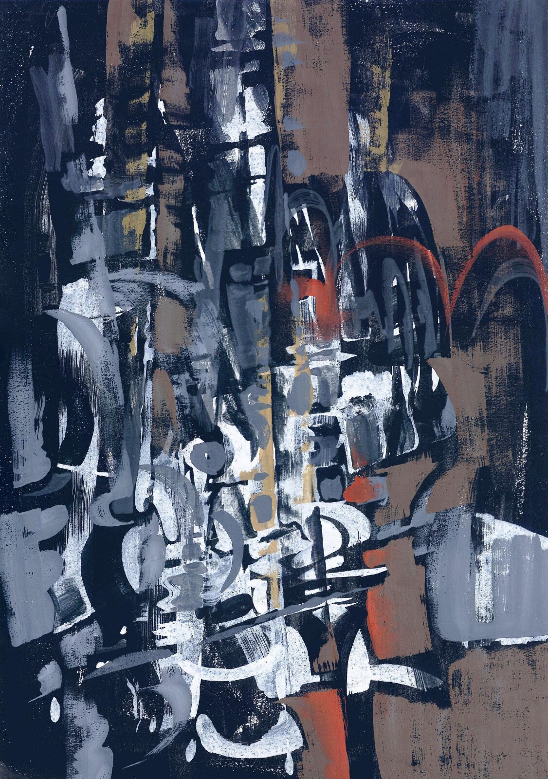 Black Escarpment, Bryan Wynter, 1960