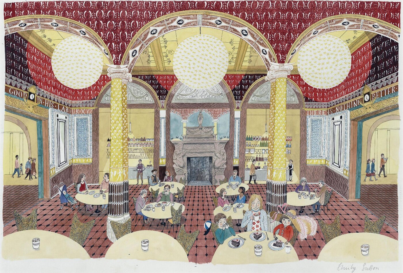 Emily Sutton, Afternoon tea