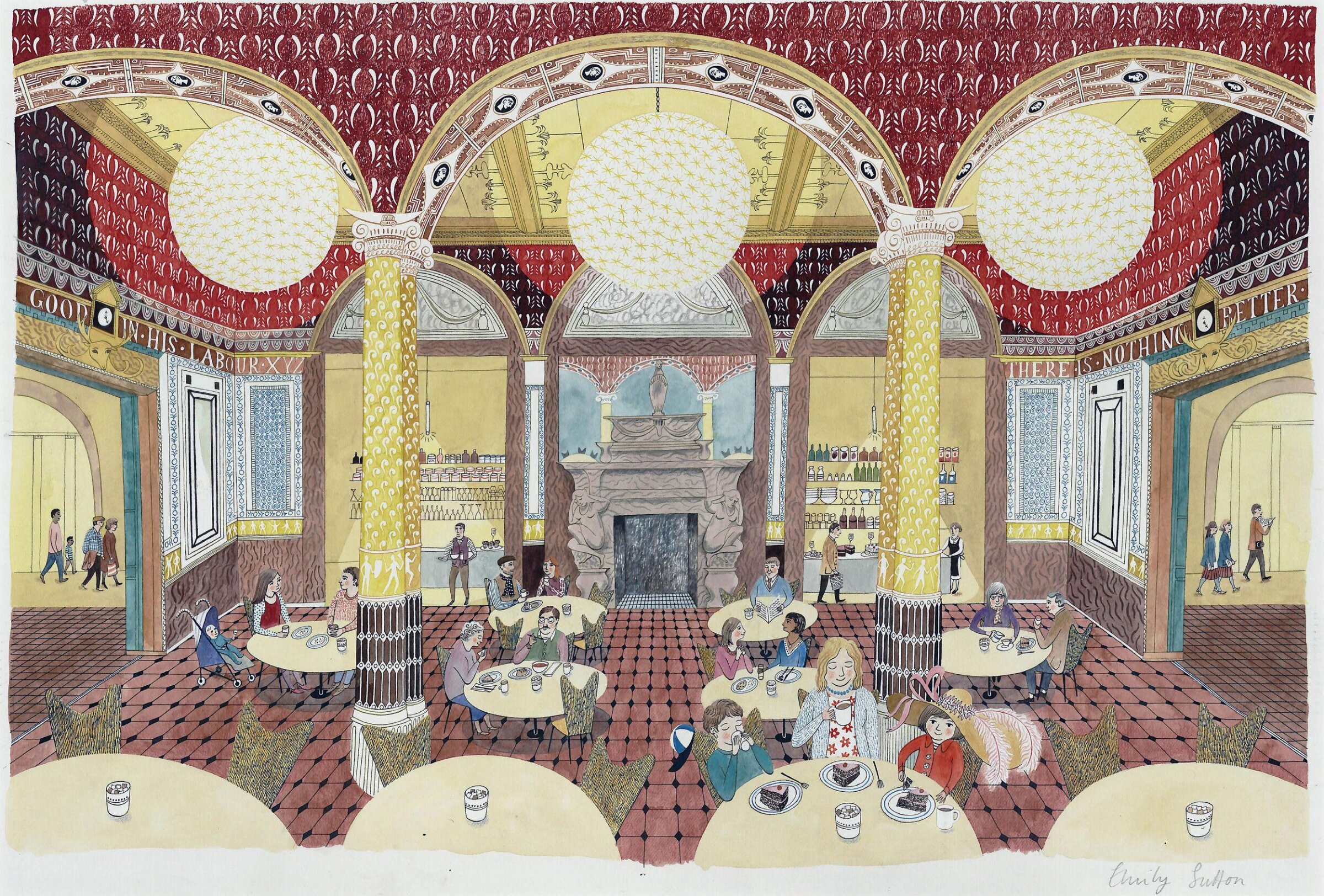 Afternoon tea, Emily Sutton, 2011