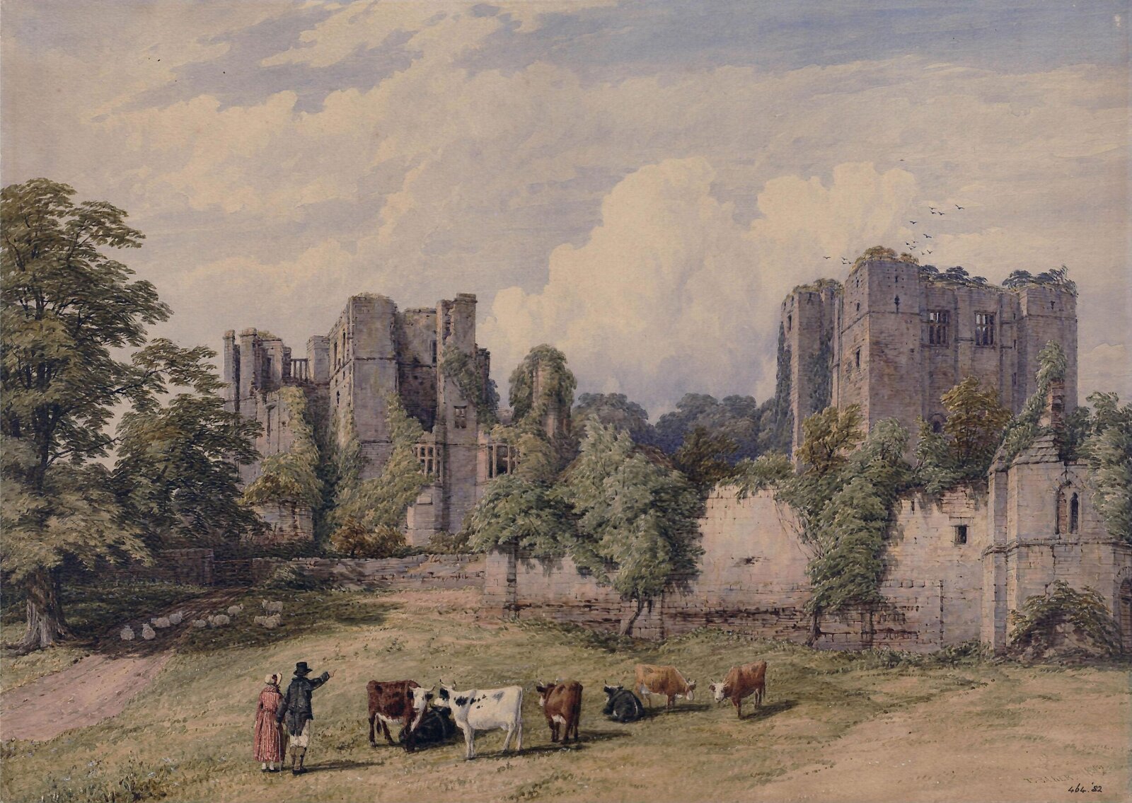 Kenilworth Castle, Thomas Baker, 1842