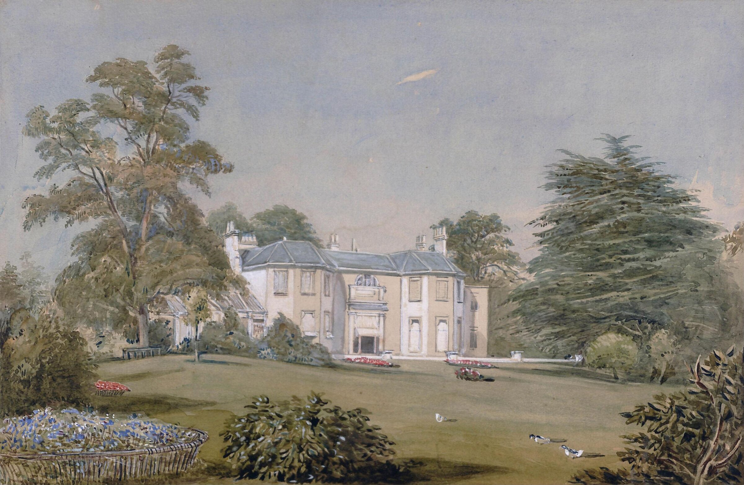 Bohun Lodge, New Barnet, John James Chalon, 06/09/1843