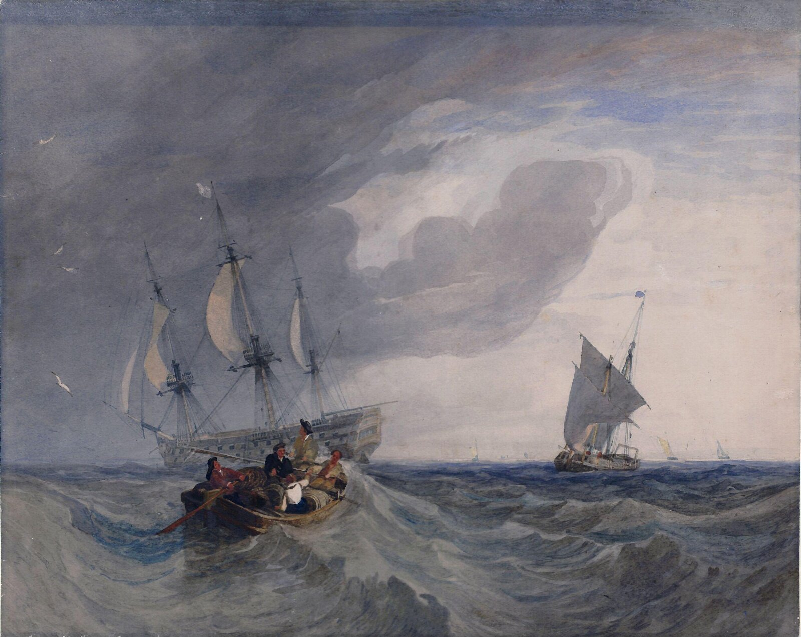 Watercolour, Miles Edmund Cotman