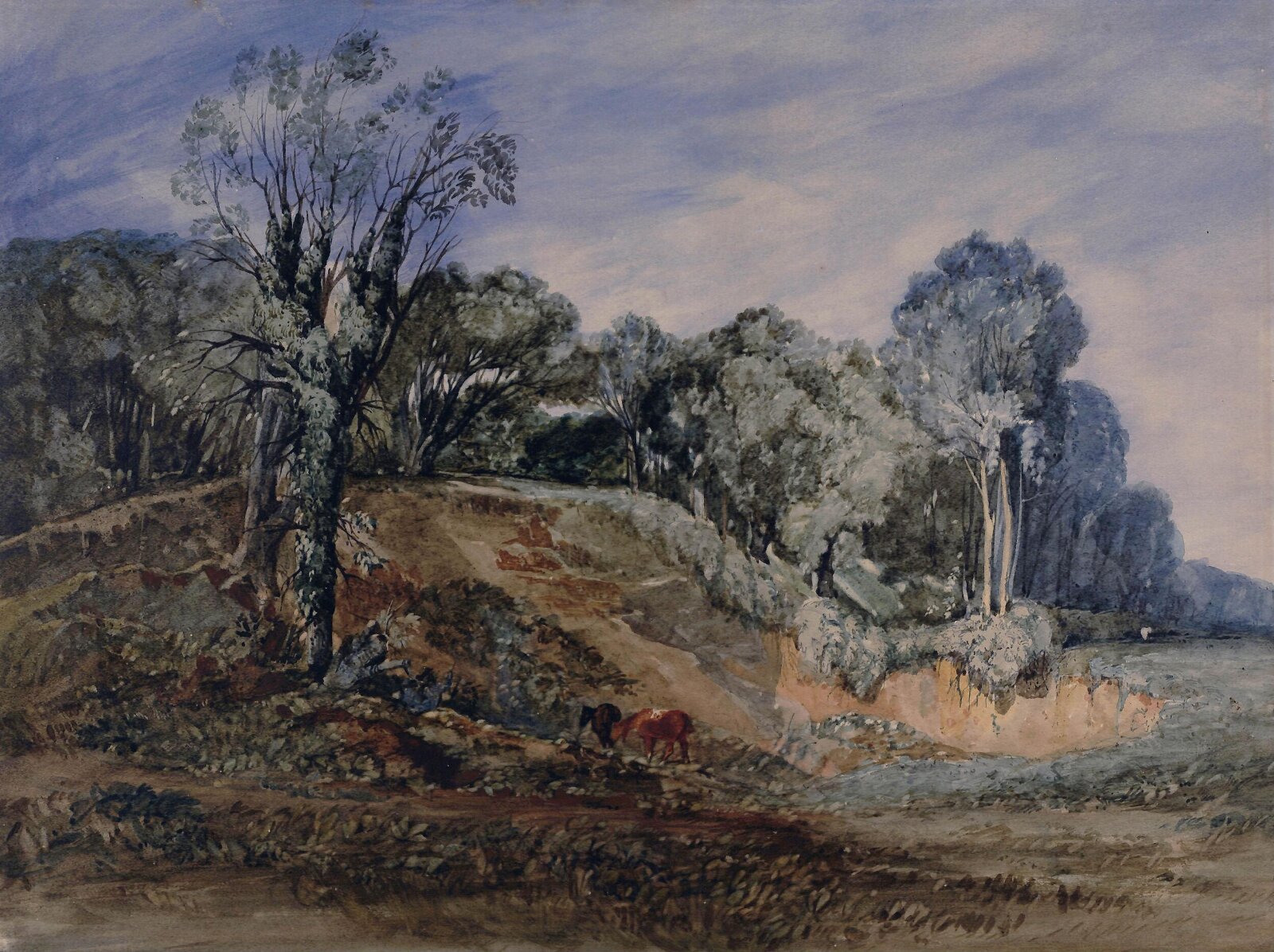 Hampstead Heath, John Joseph Cotman, ca. 1840-1878