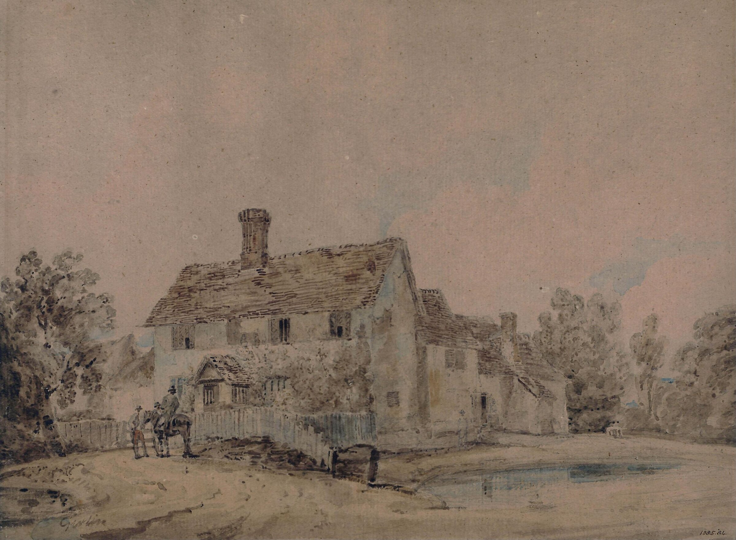 Pinckney's Farm, Radwinter, Essex, Thomas Girtin, ca. 1795-1802