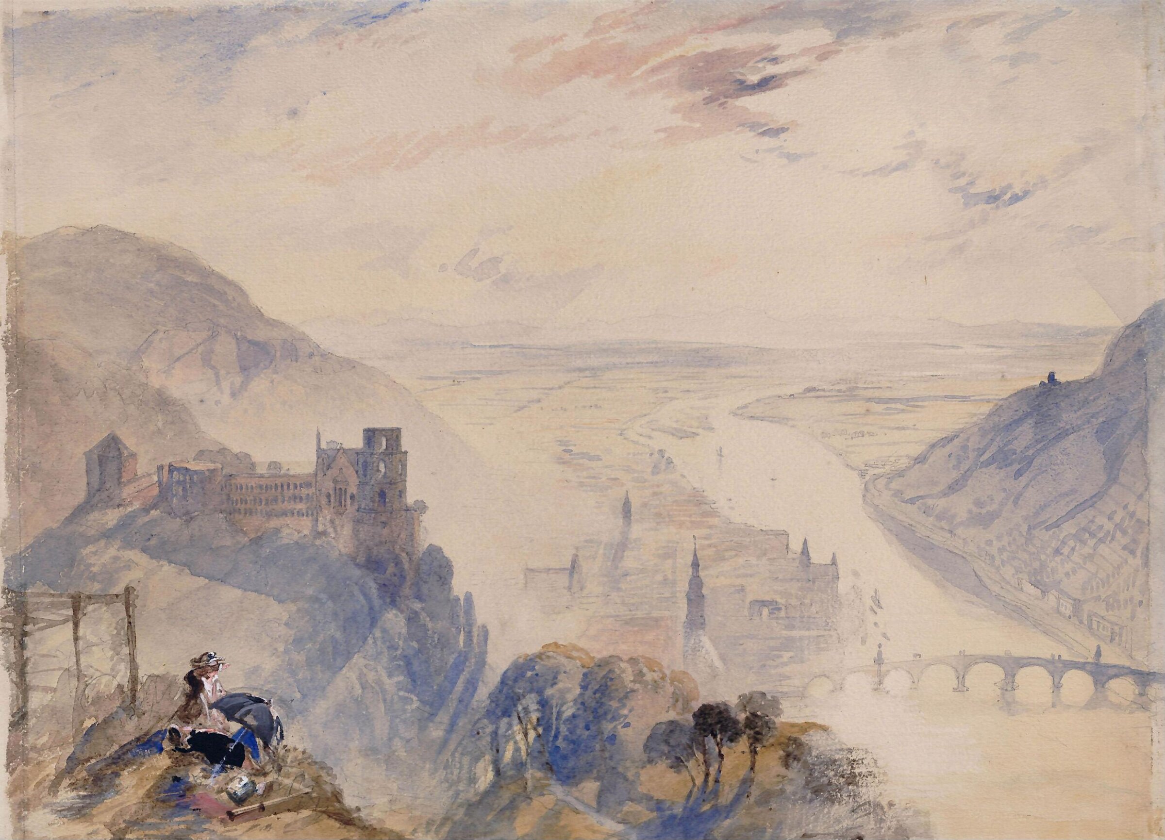 Heidelberg, Alfred William Hunt, ca.1850-1896