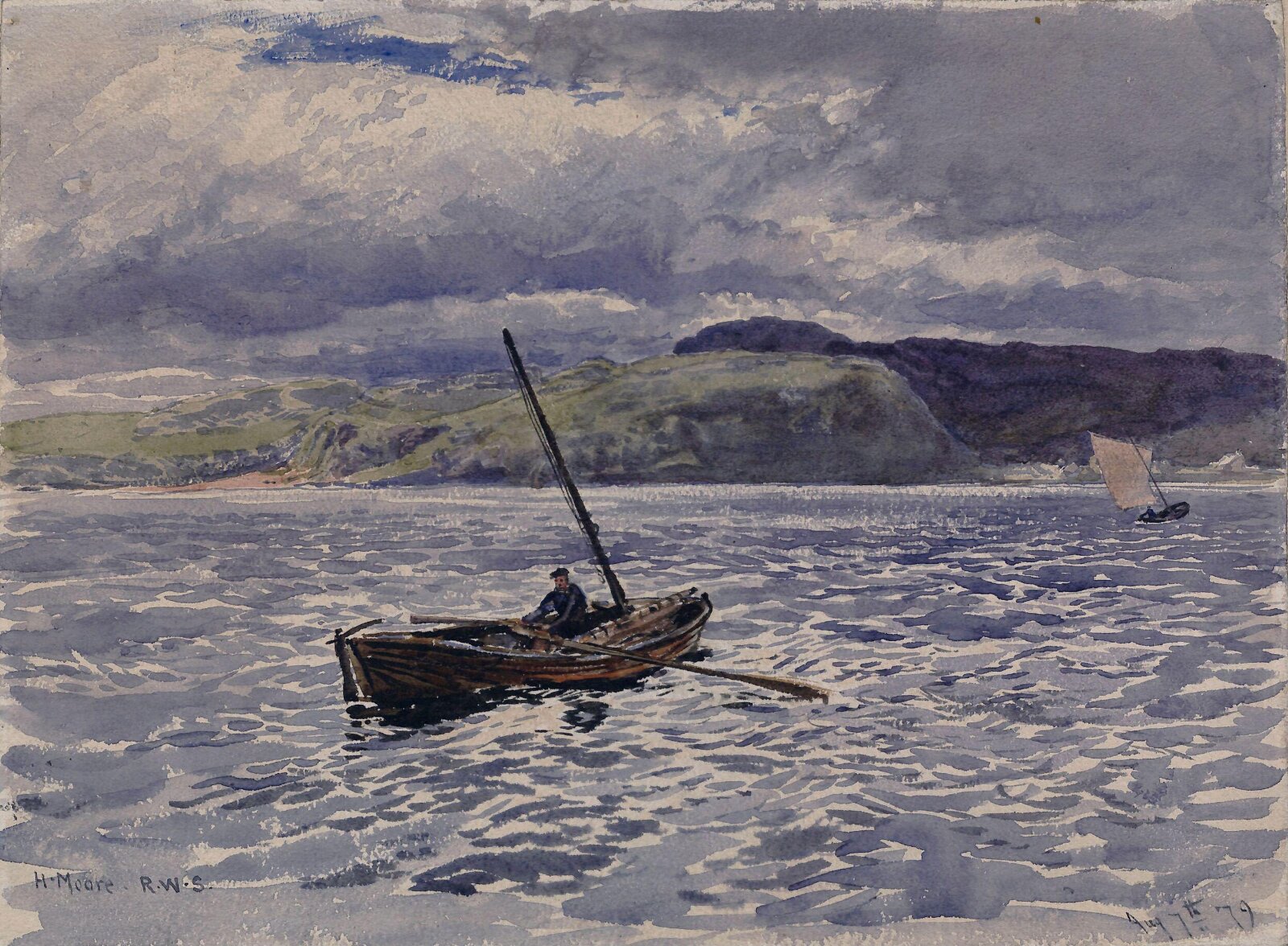 A Squally Day, Henry Moore, 1879