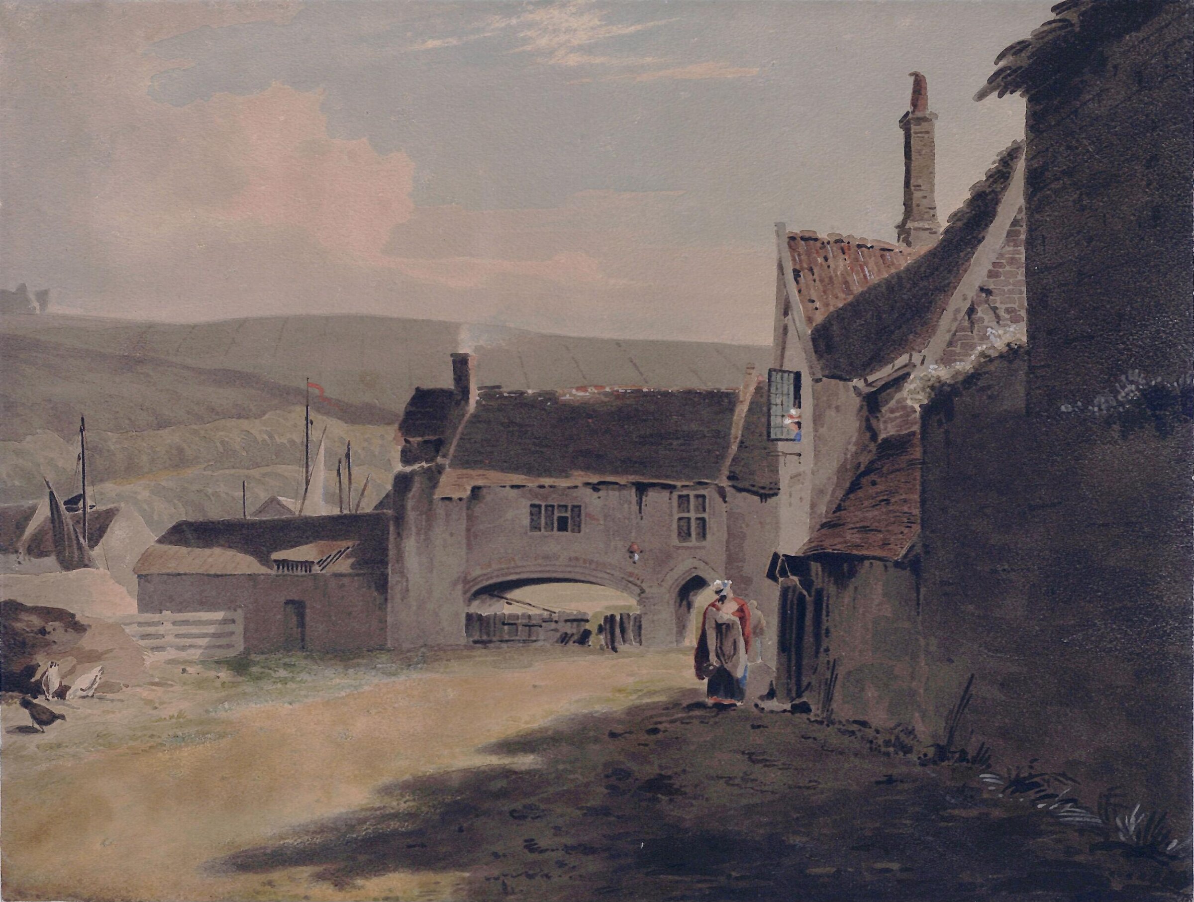 Water Gate, Lower Close, Norwich, John Thirtle, ca. 1800-1839