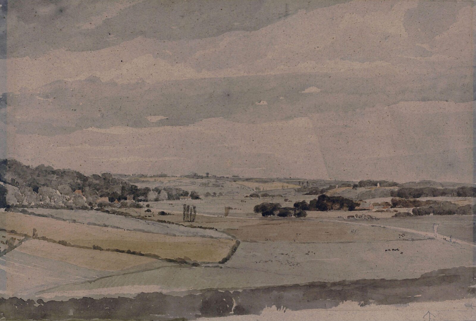 Landscape, John Thirtle, ca. 1800-1839