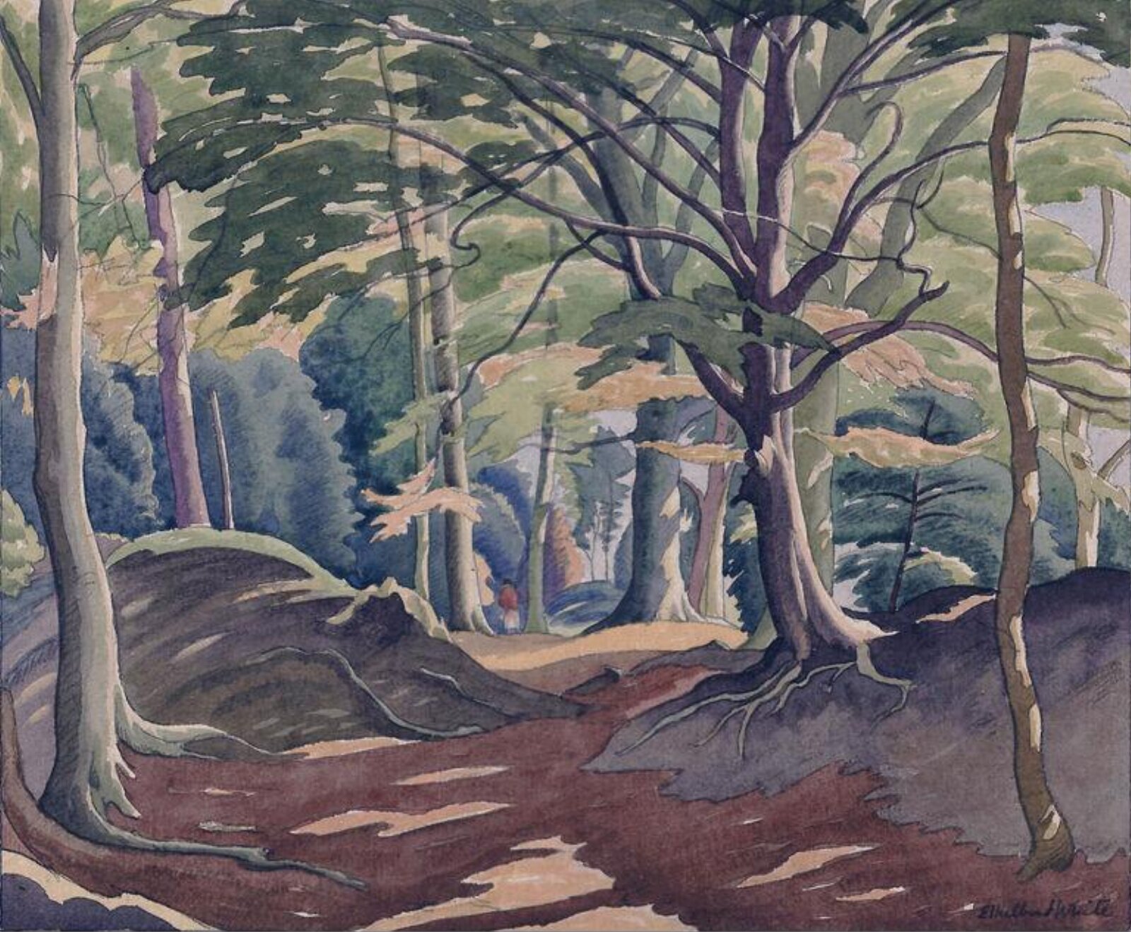 The Wood, Ethelbert White, ca. early 20th century