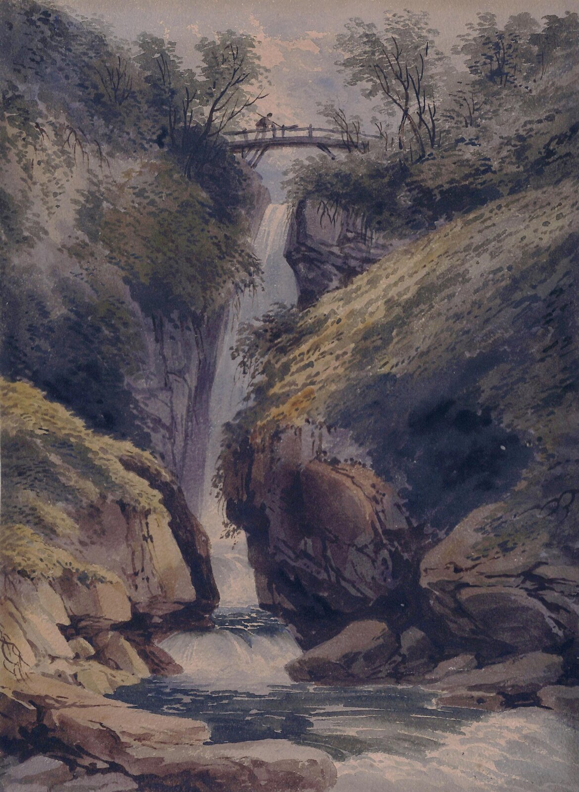 Airey Force, William Page, ca. 1820-1872