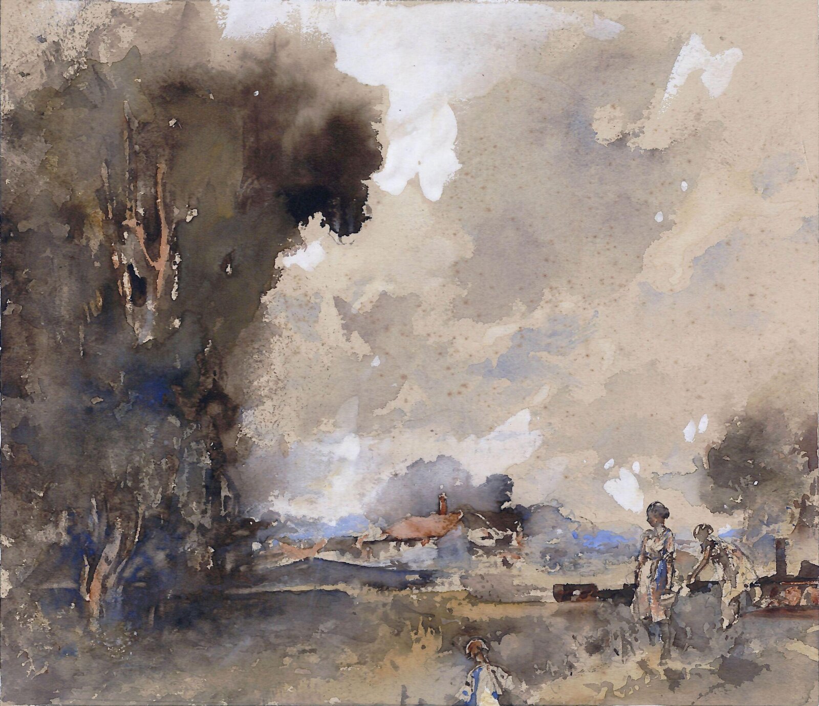 Country Scene, Charles Robinson, ca. 1930-7