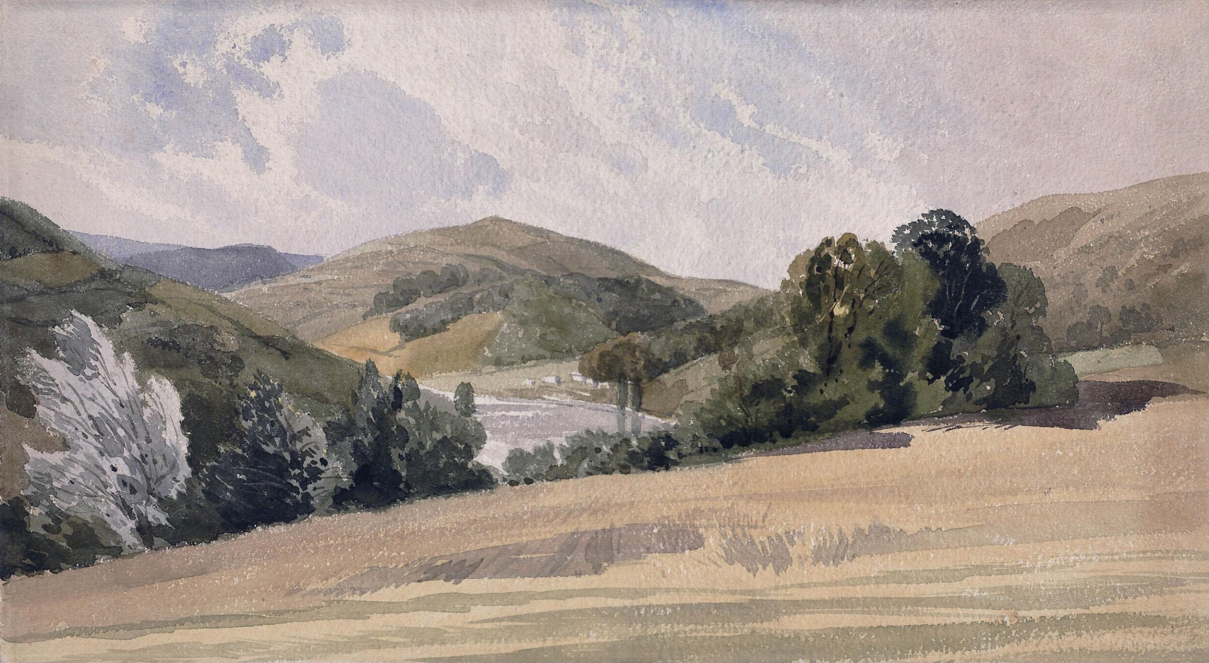 Vale of Llangollen, Thomas Shotter Boys, ca. mid 19th century