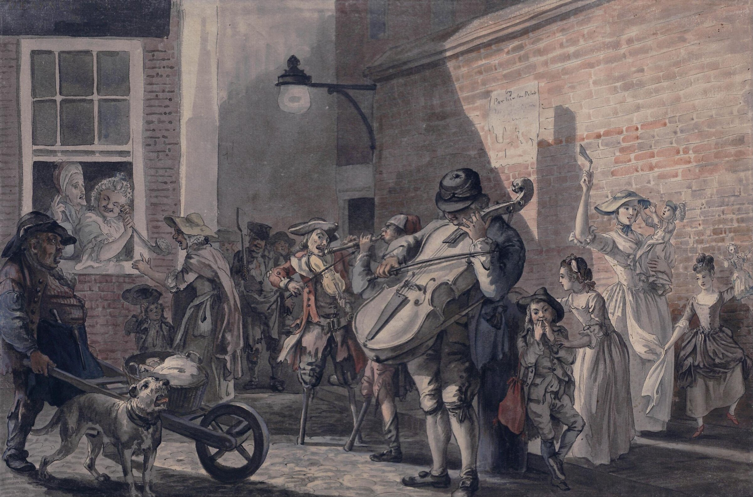 The Asylum for the Deaf, John Collet, ca. late 18th century