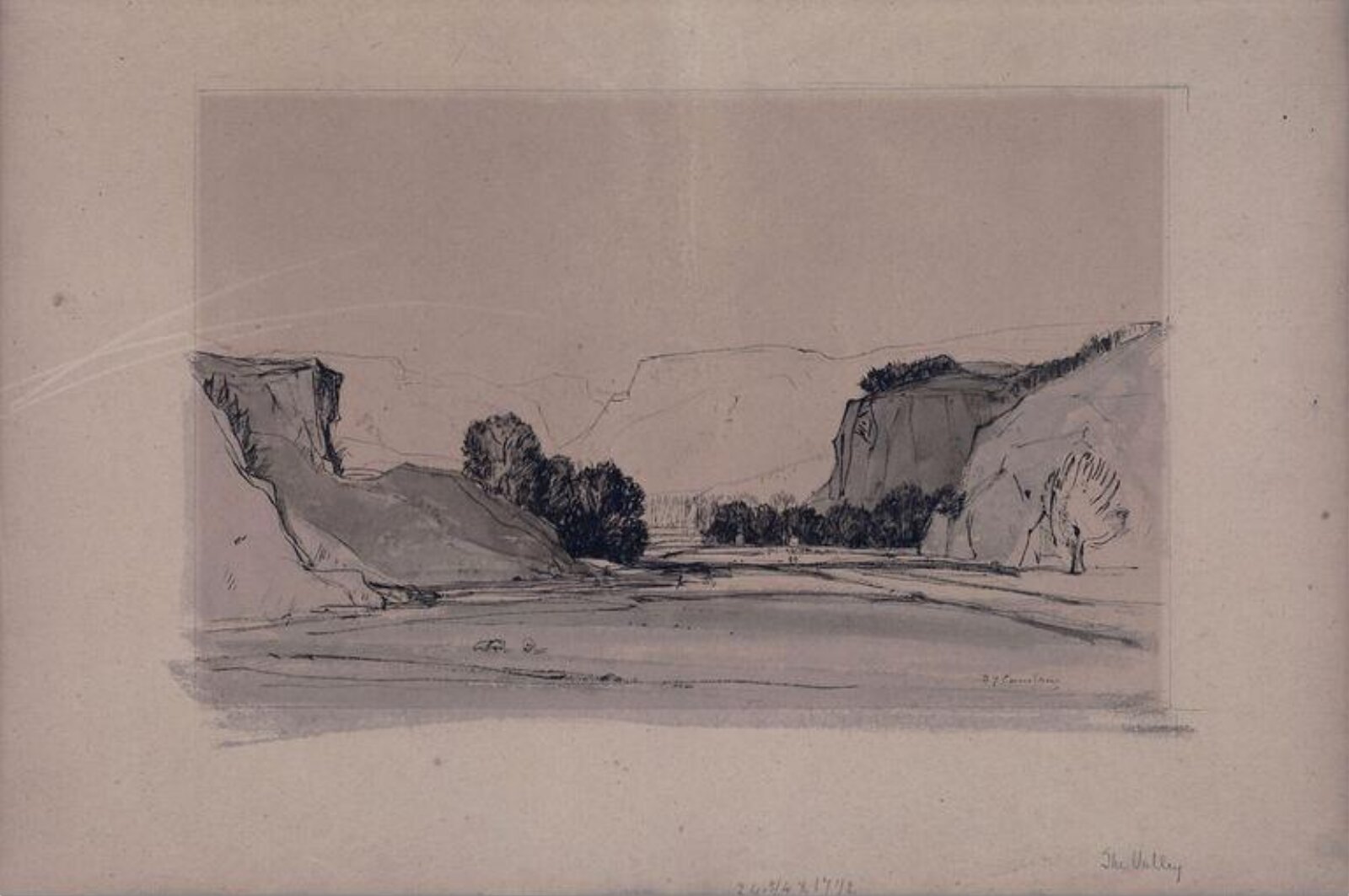 The Valley, David Cameron, 1914
