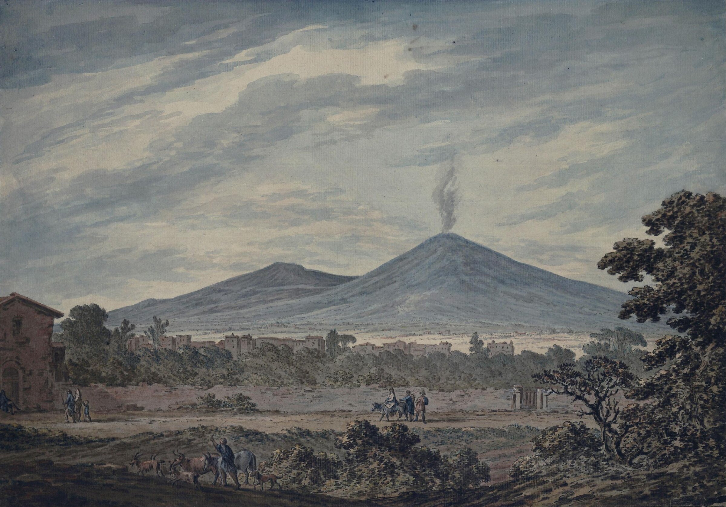 Vesuvius, Richard Cooper, ca. 1760-1810