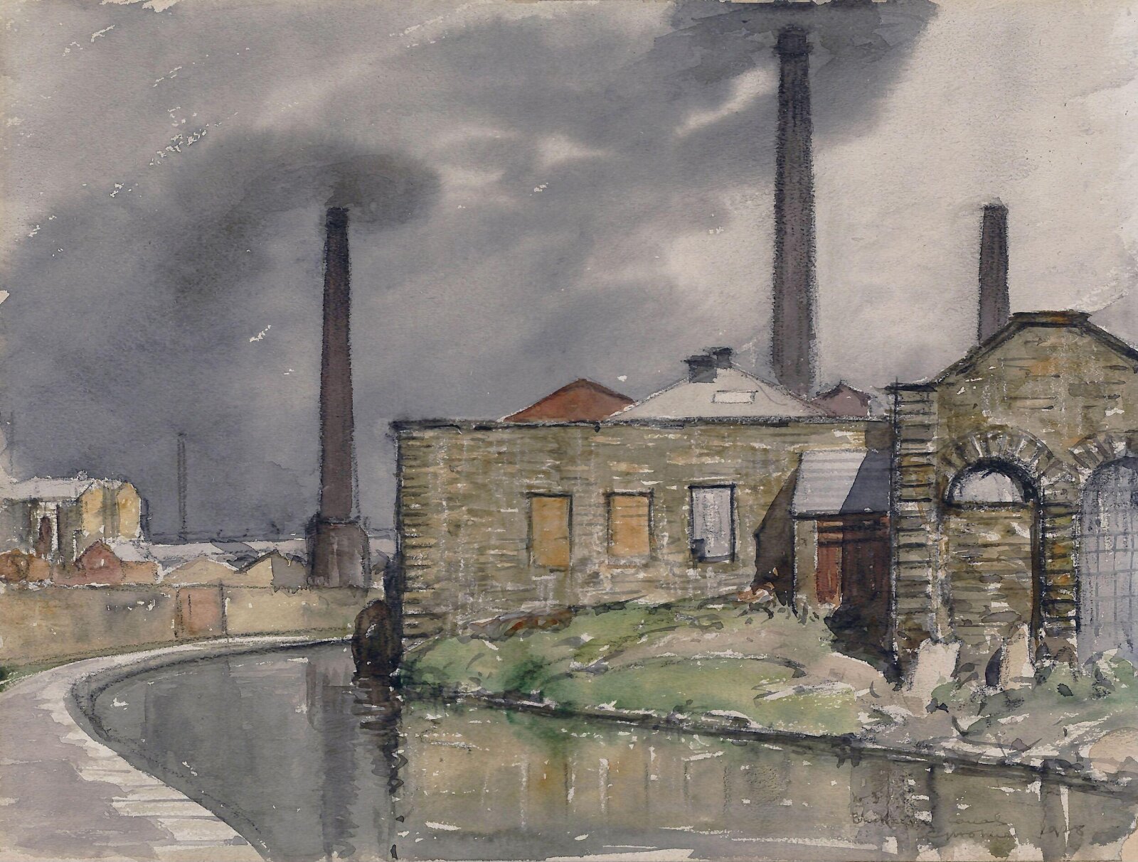 Blackburn Canal No. 3, Charles John Holmes, 1928