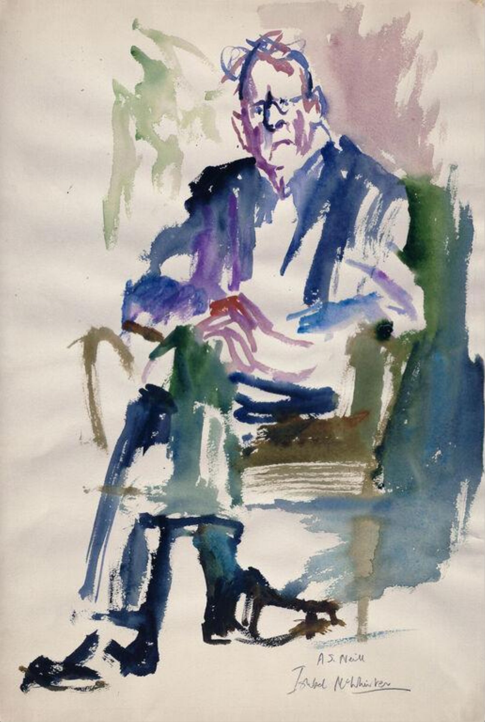 A. S. Neill, Ishbel McWhirter, 1964