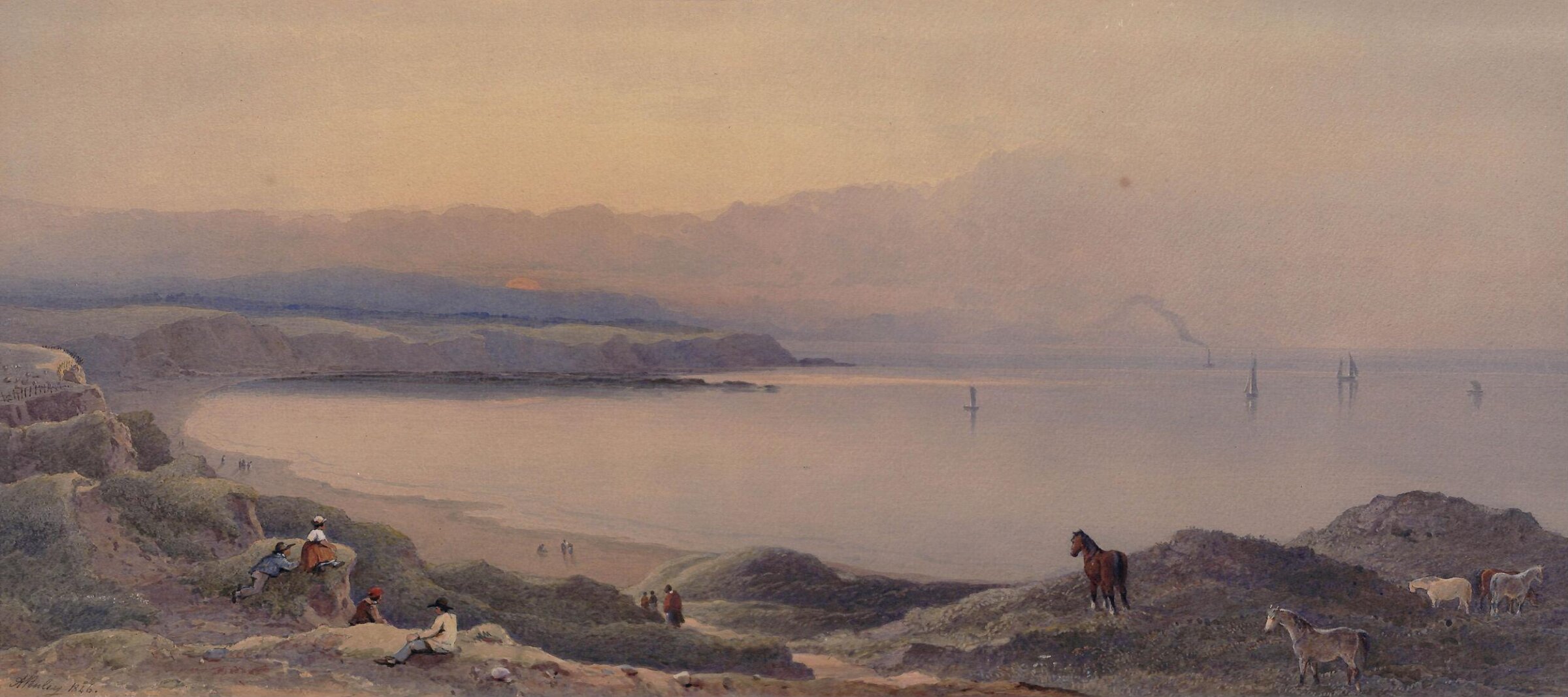 Lake Scene, Penley, 1846