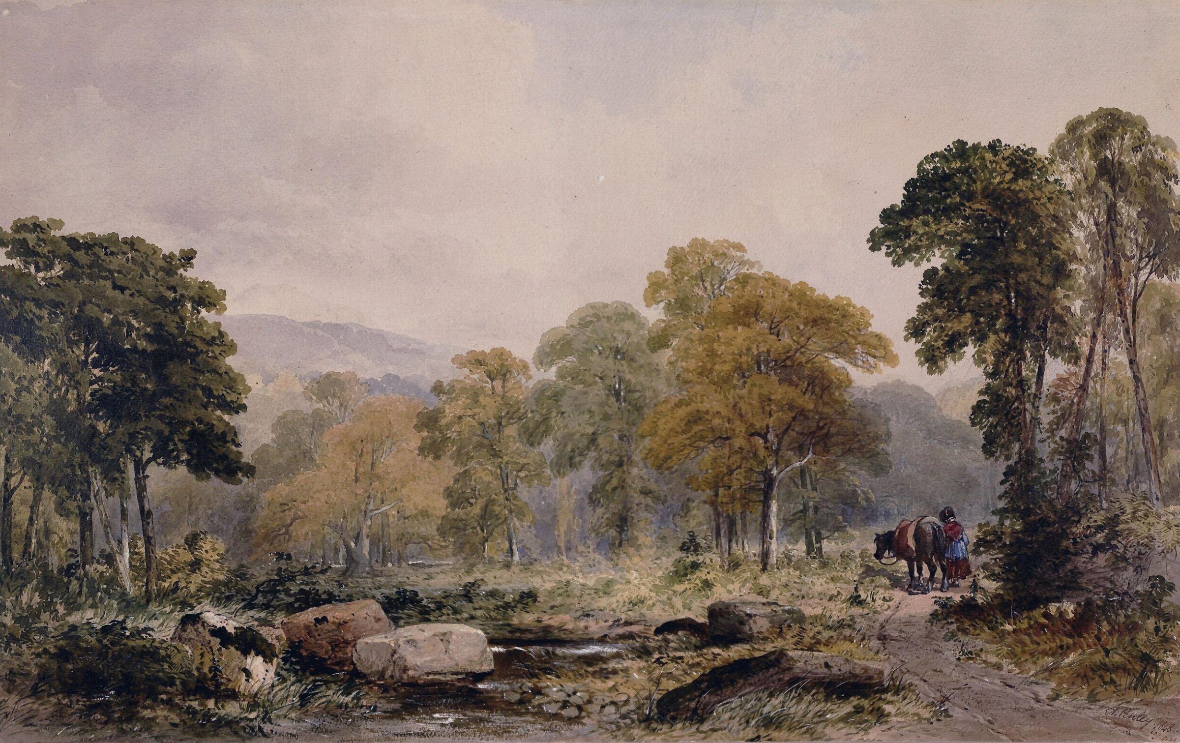 A Wood near Cheltenham, Penley, 1848