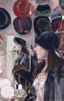 Girl in a Hat Shop thumbnail 1