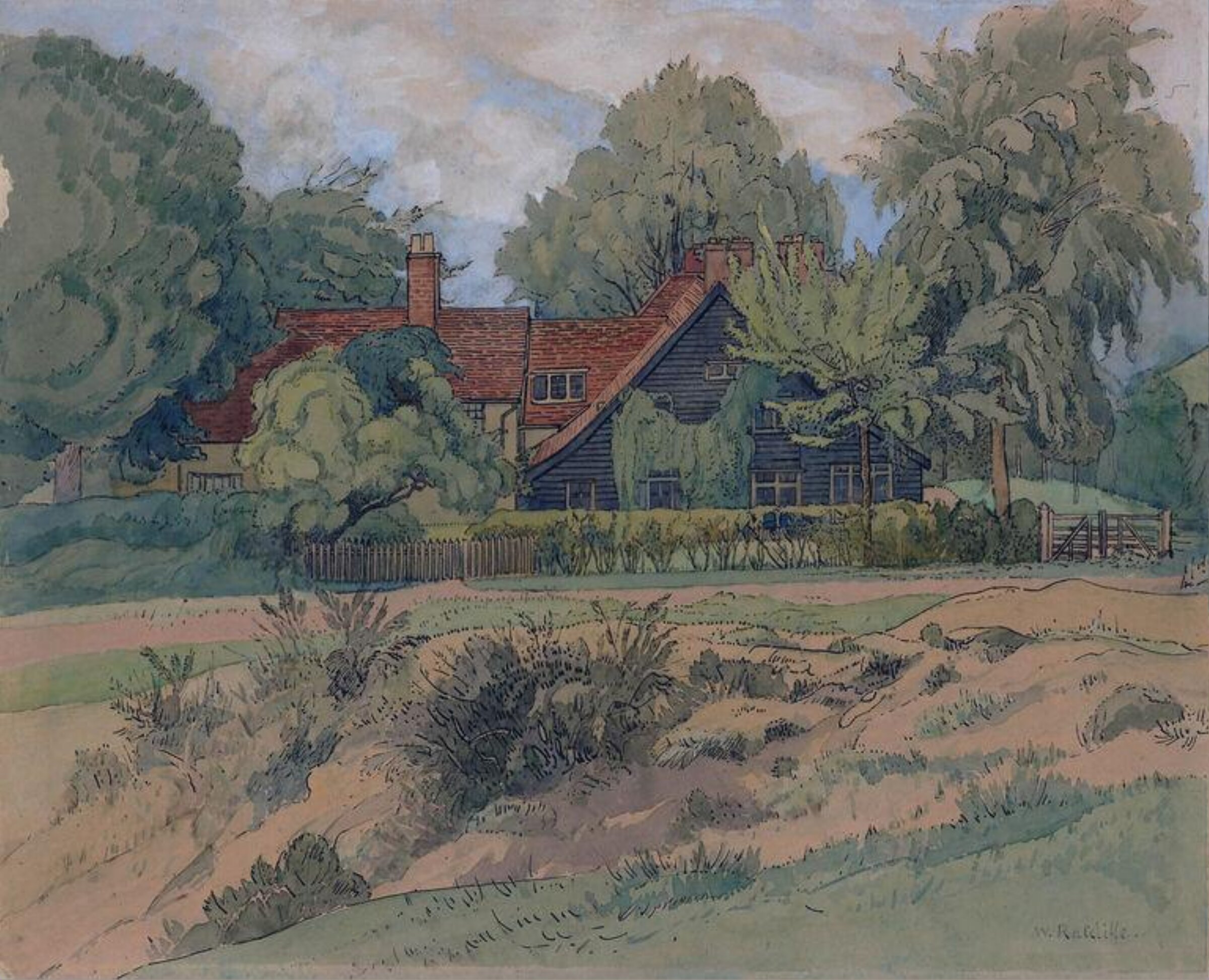 Wyldes, North End, Hampstead, NW3, William Ratcliffe, early twentieth century