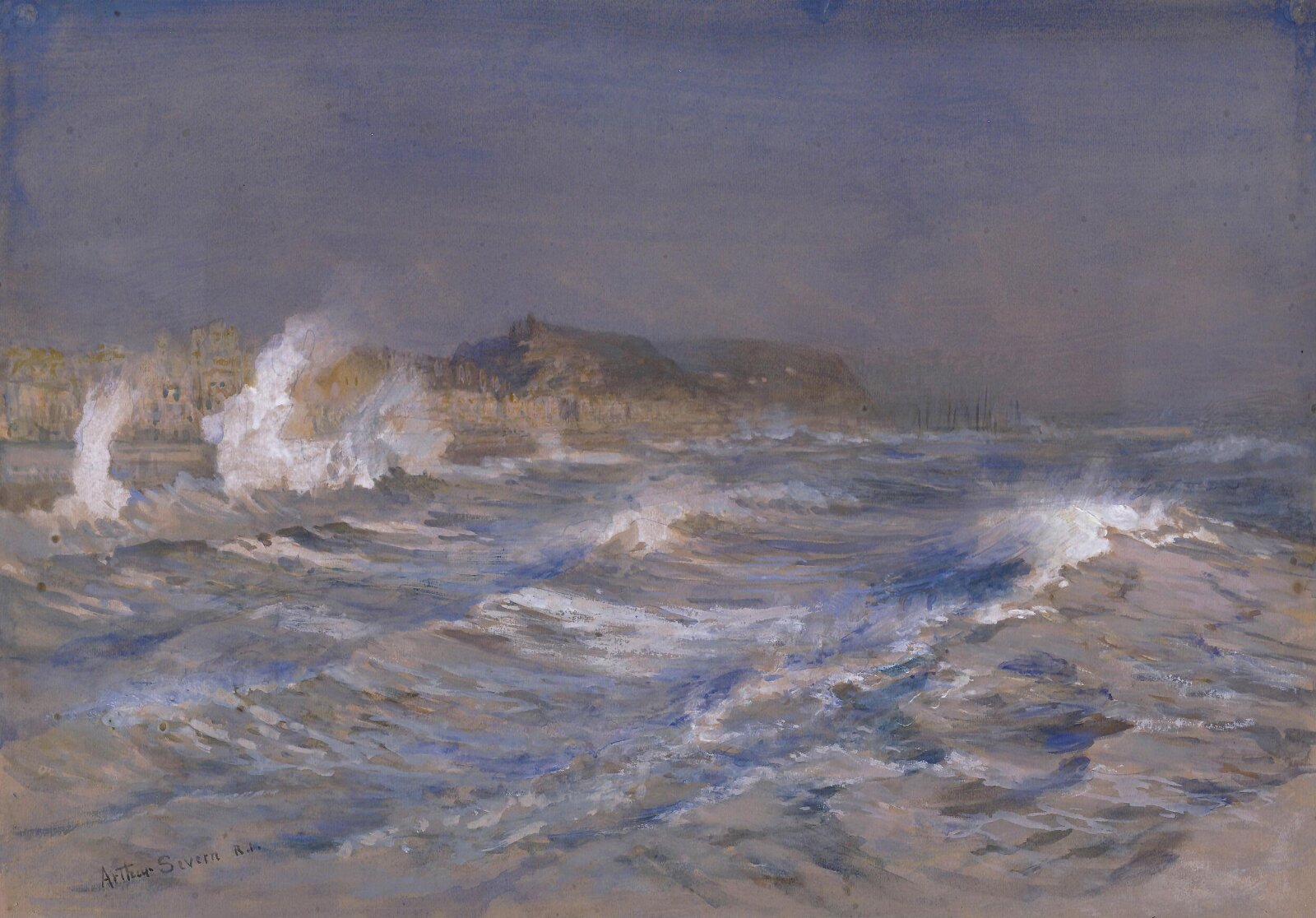 Sea at Hastings, Arthur Severn, c.1865-1930