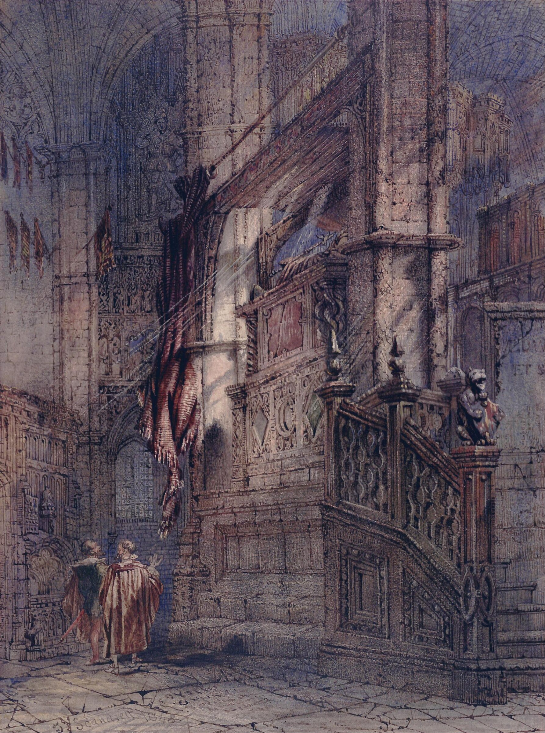 Tomb of Henry III in Westminster Abbey, Thomas Scandrett, 1848