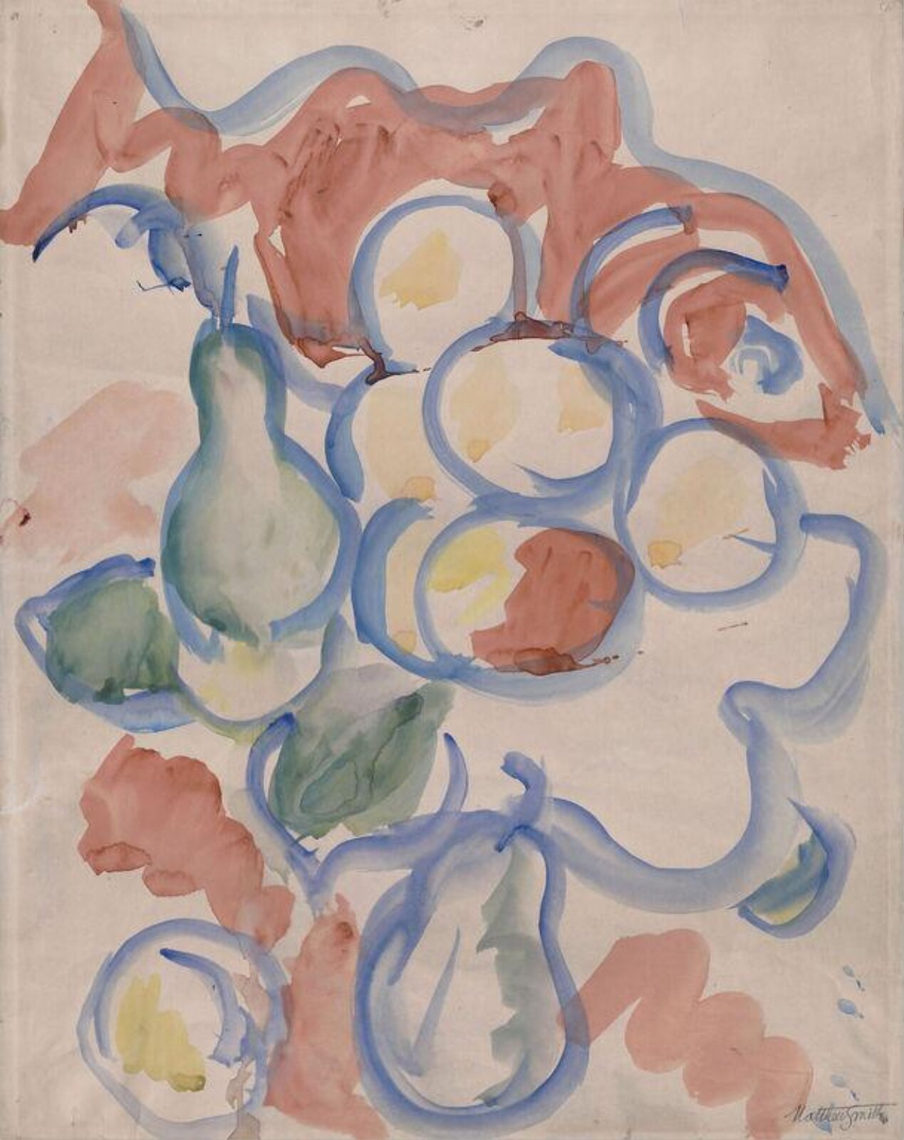 Apples & pears, Matthew Arnold Bracy Sir Smith, early twentieth century