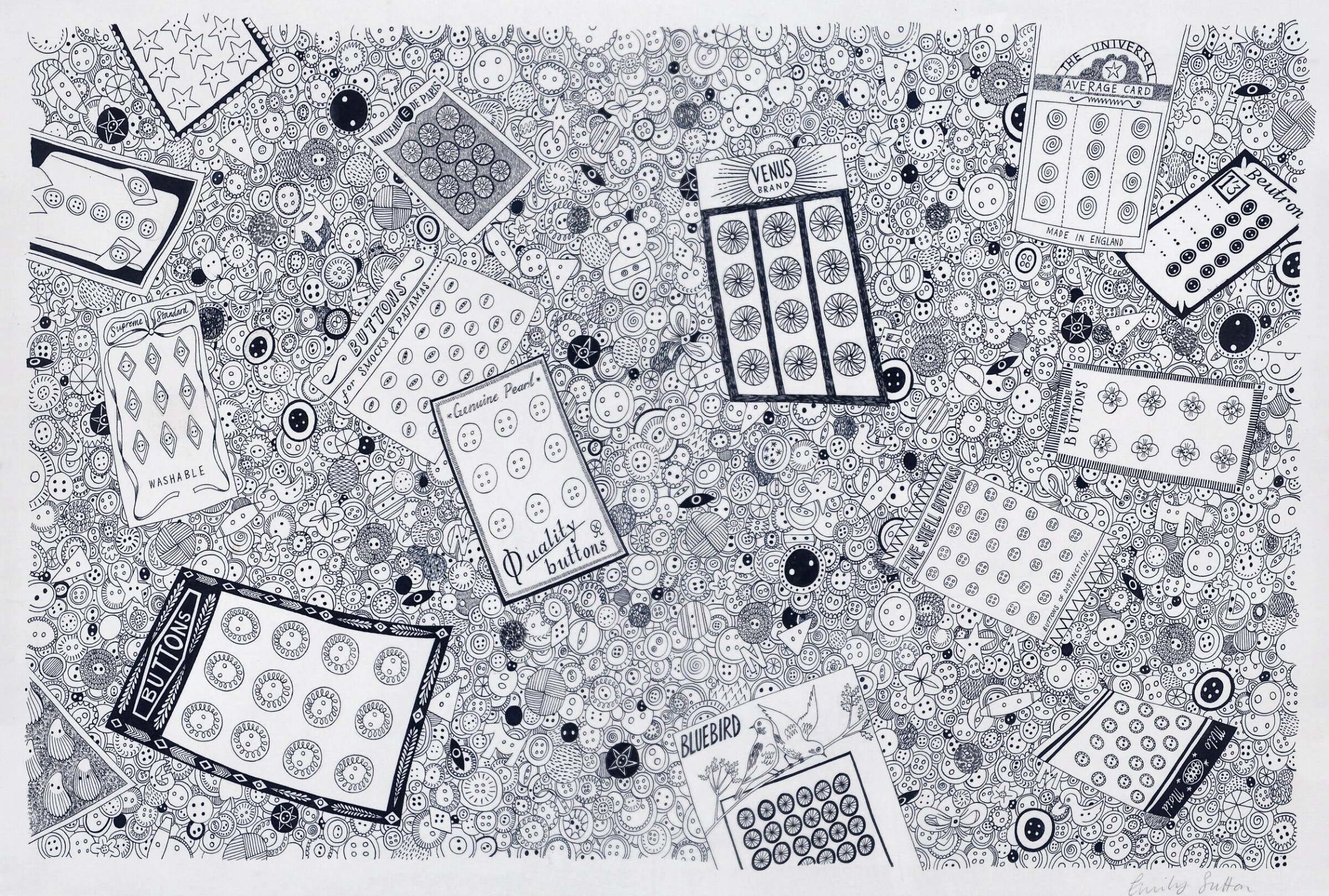 Endpaper, Emily Sutton, 2011