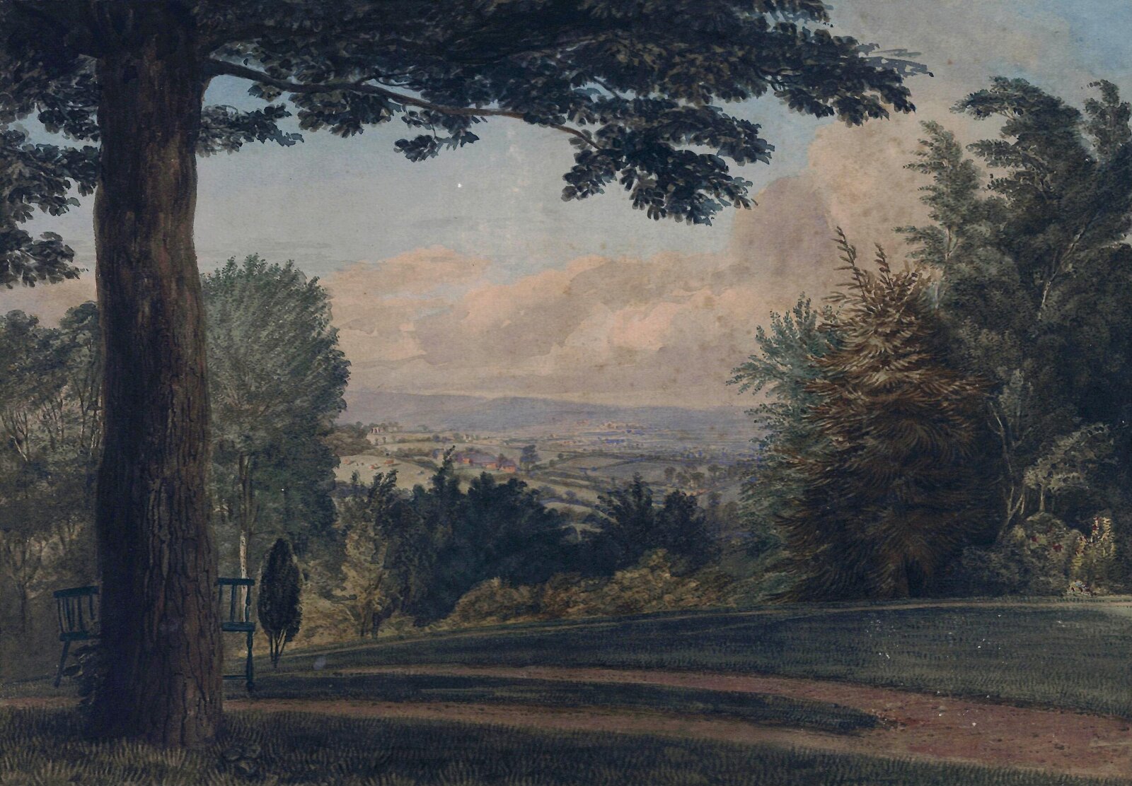 Park Landscape, William Marshall Craig, 1802