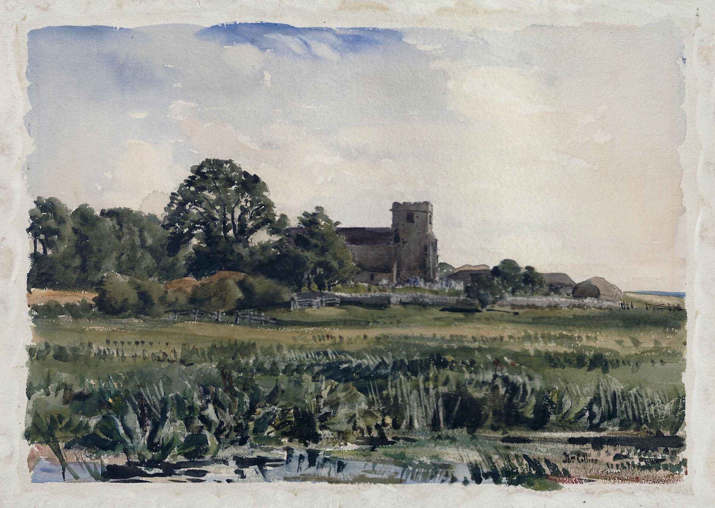 Lyminster Church, near Arundel, Thomas Collier, ca. 1860-91