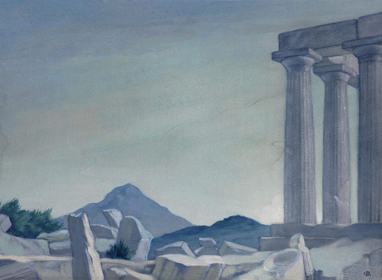 The Oros, Ægina, Vera Willoughby, c.1920