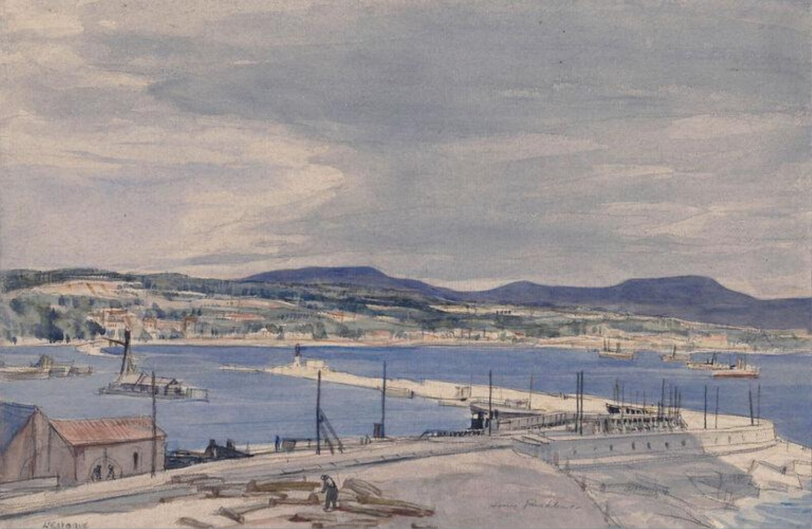 L'Estaque, Henry Rushbury, ca. 1900-1921