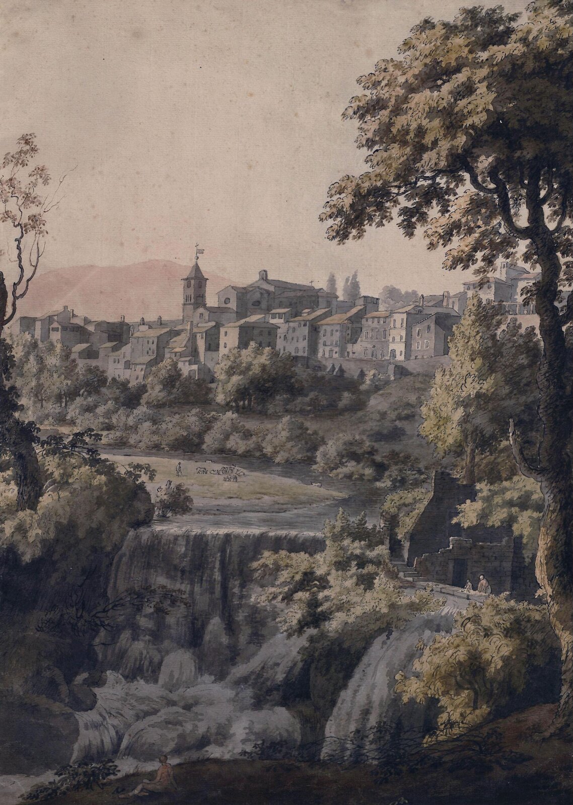 Tivoli: The Great Cascade, Jonathan Skelton, 1758