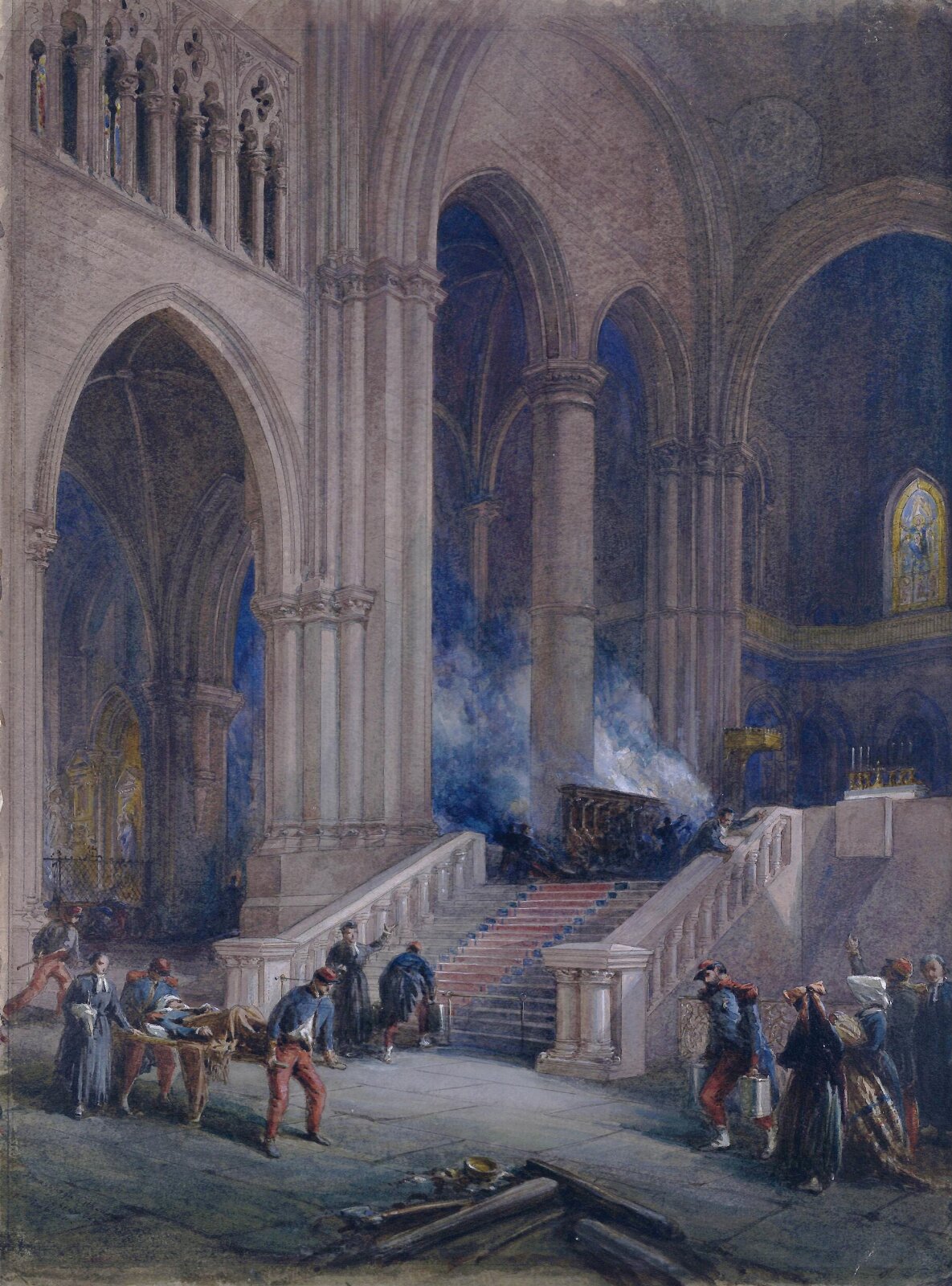 Strasburgh Cathedral, William Simpson, 1890