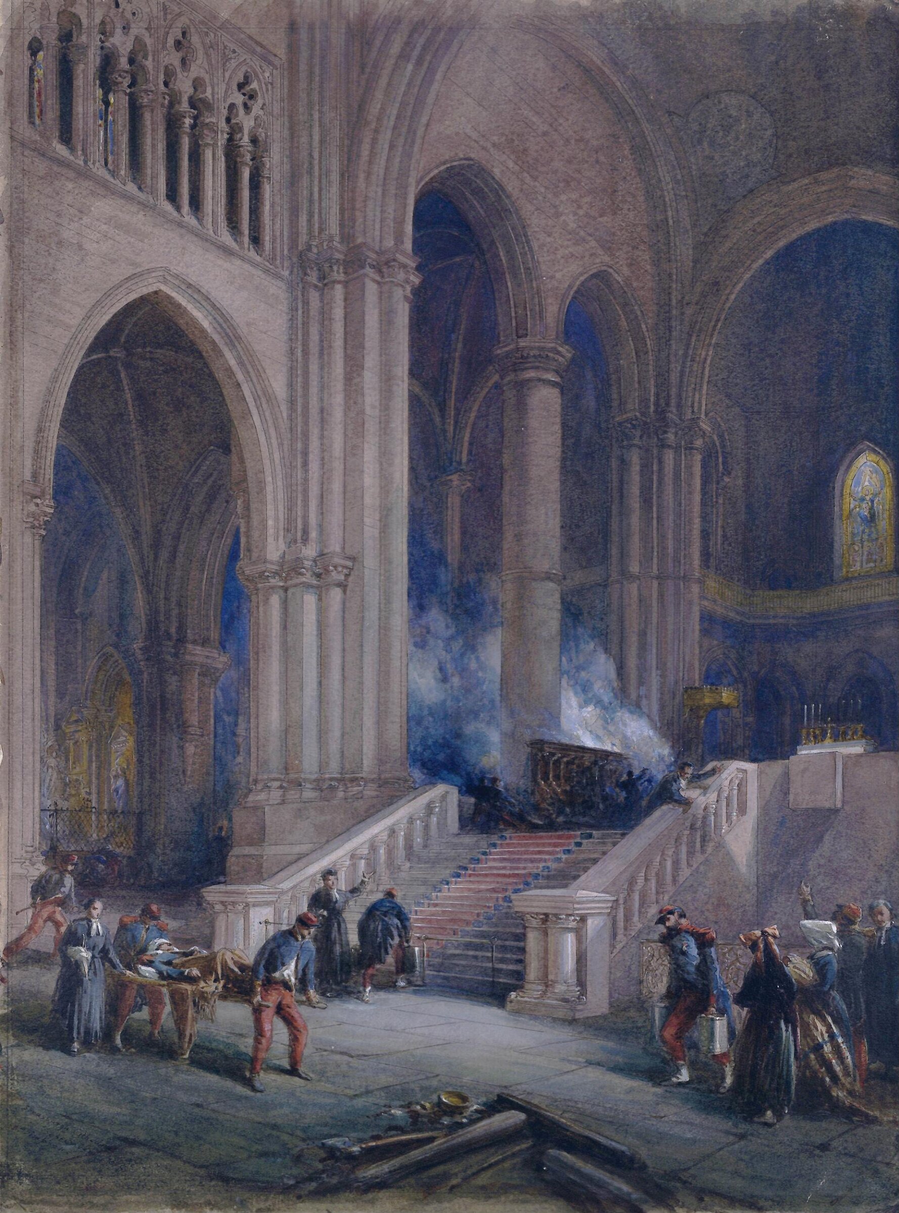 Strasburgh Cathedral, William Simpson, 1890
