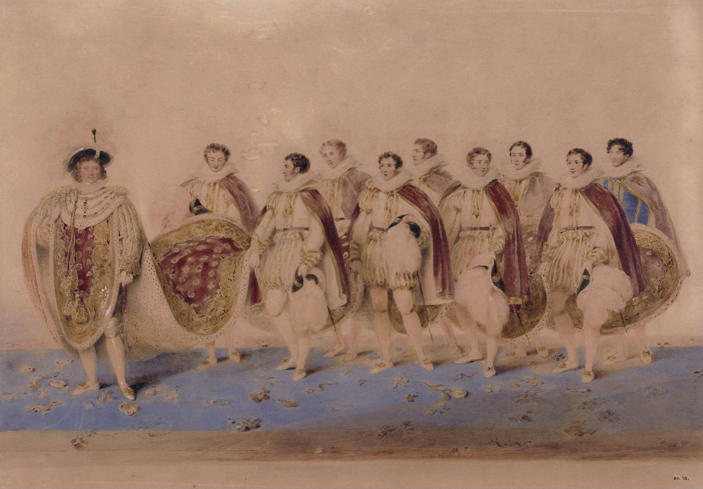 The Coronation of King George the Fourth, July 19th, 1821, James Stephanoff, ca. 1821