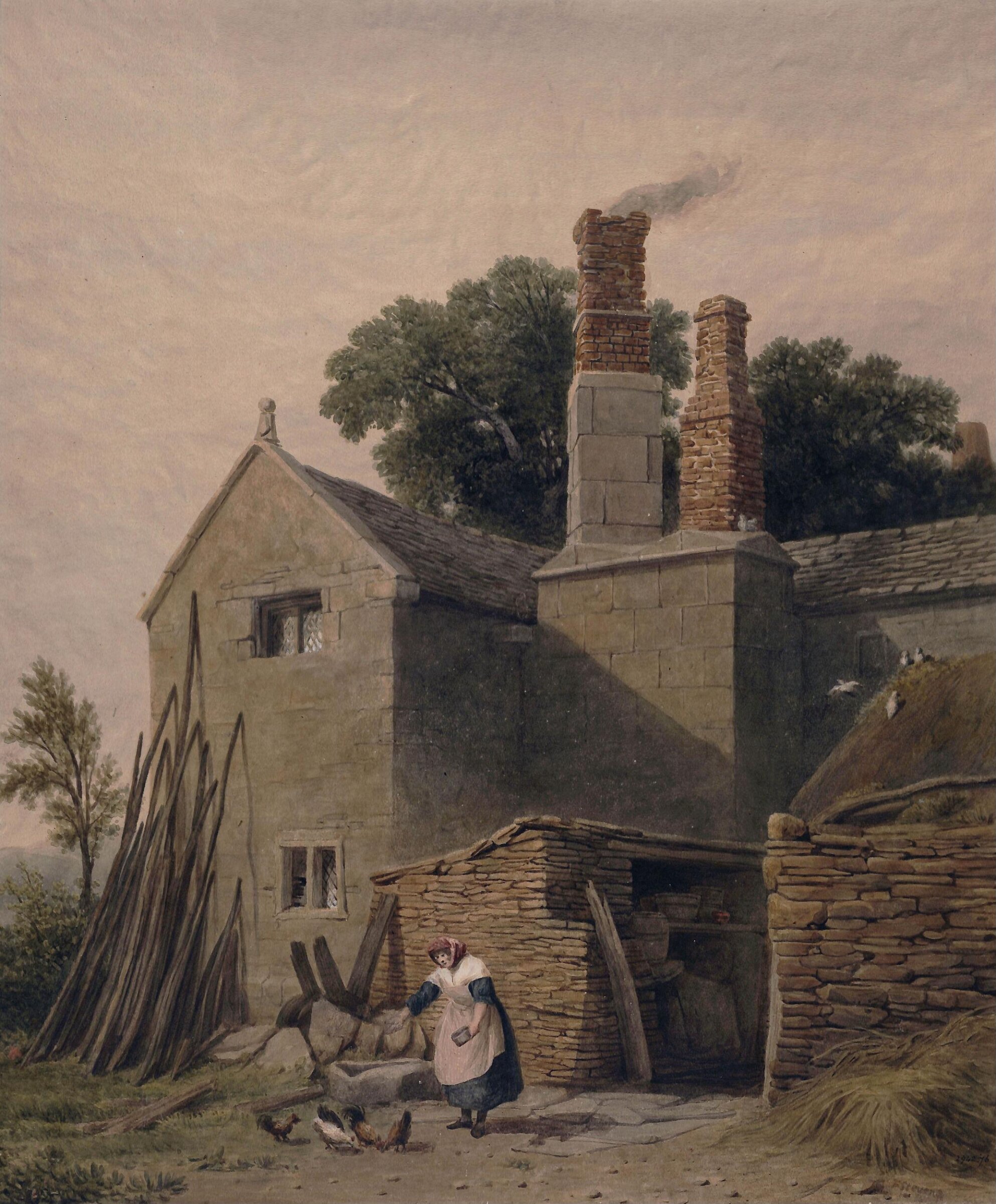 House at Wortley, near Sheffield, Francis Stevens, ca. 1800-23