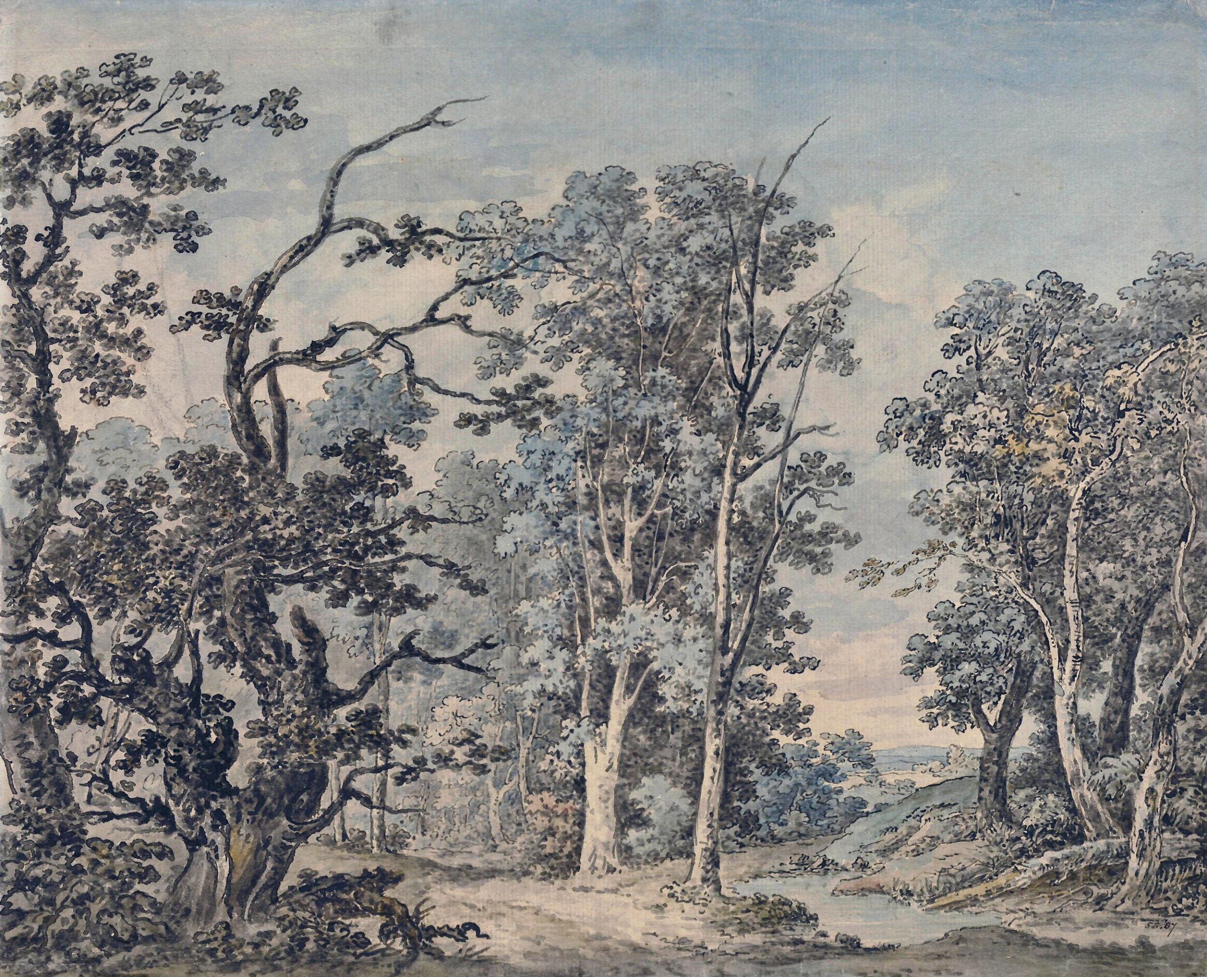 Forest scenery, John Inigo Richards, ca. 1760-1810