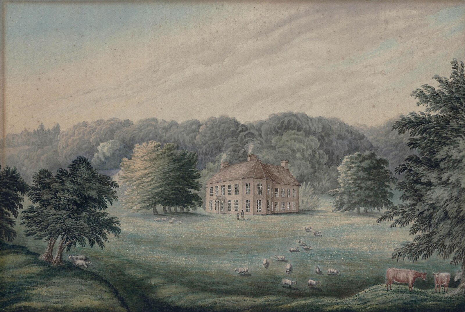 Dalby Hall, Lincolnshire, James Bourne, ca.1800