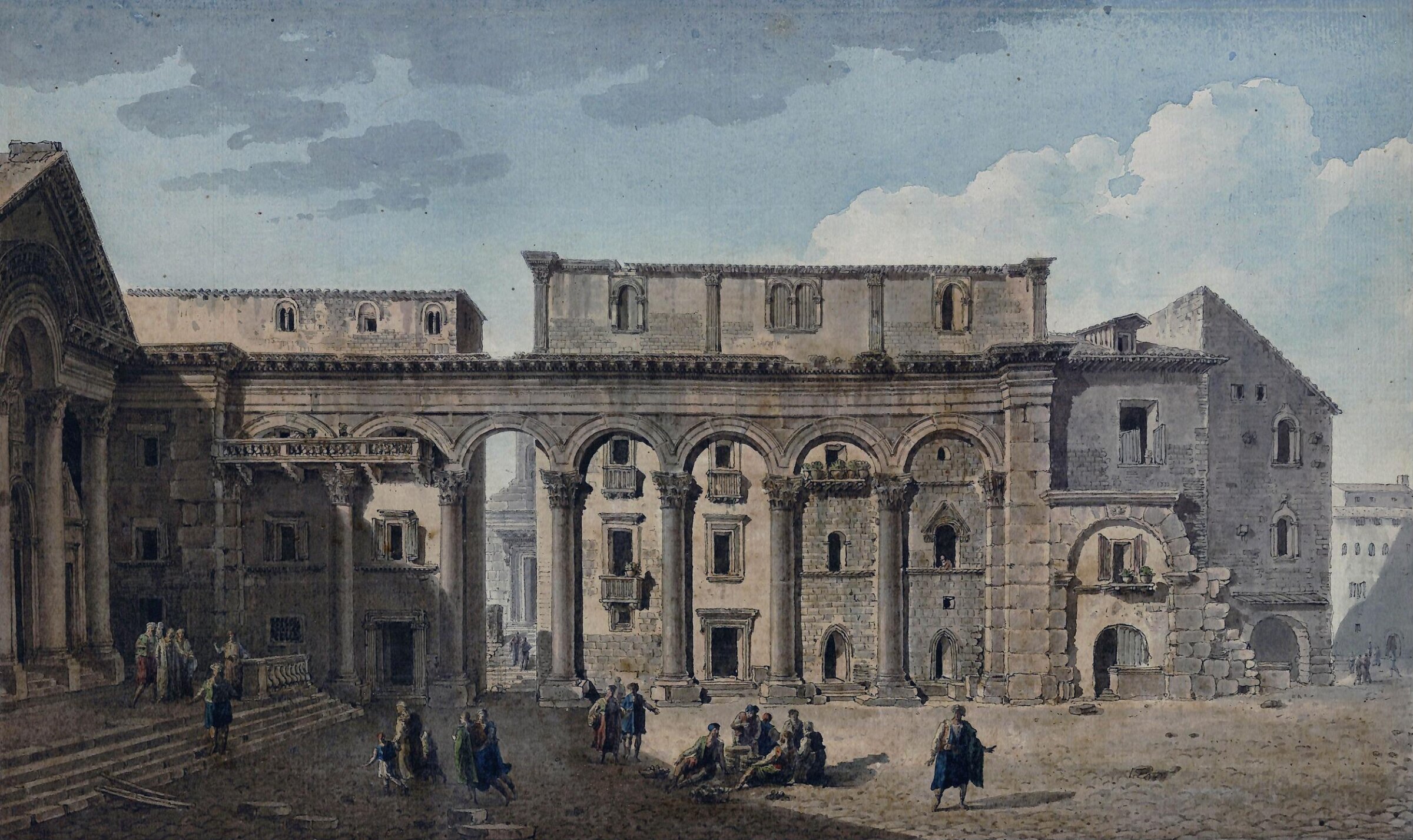 Voyage Pittoresque et Historique de l'Istrie et de la Dalmatie, Cassas, ca. 1782