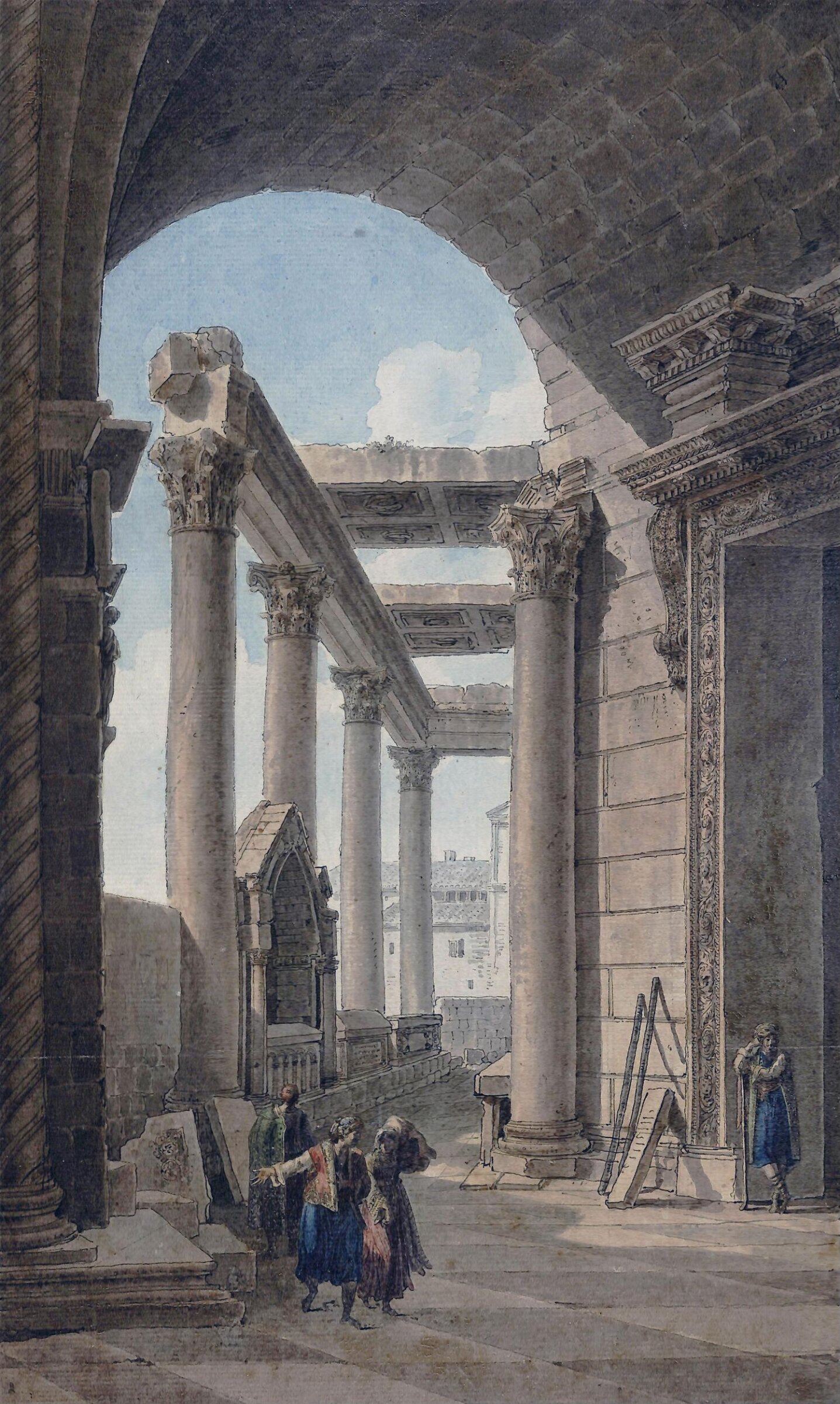 Voyage Pittoresque et Historique de l'Istrie et de la Dalmatie, Cassas, ca. 1782