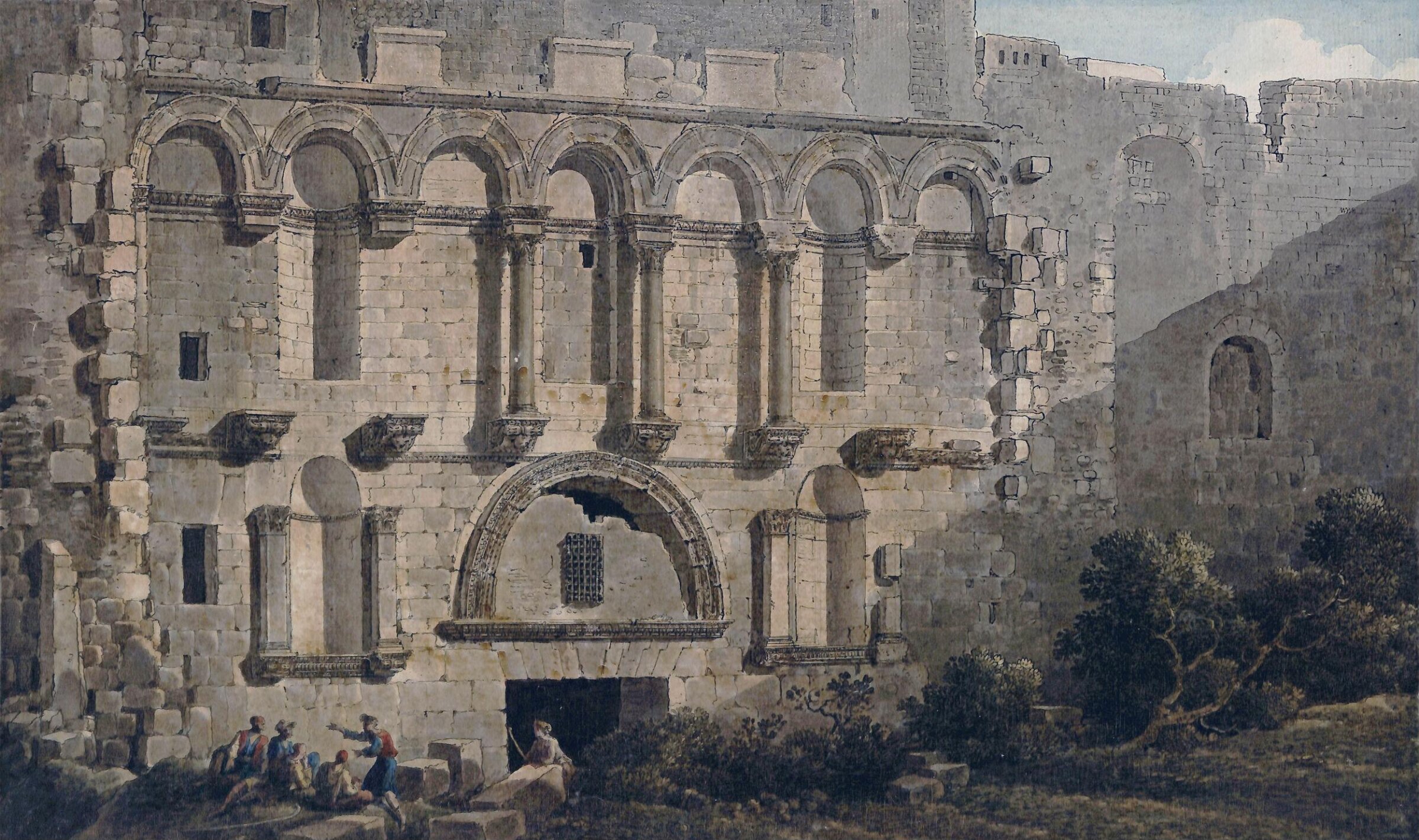 Voyage Pittoresque et Historique de l'Istrie et de la Dalmatie, Cassas, ca. 1782