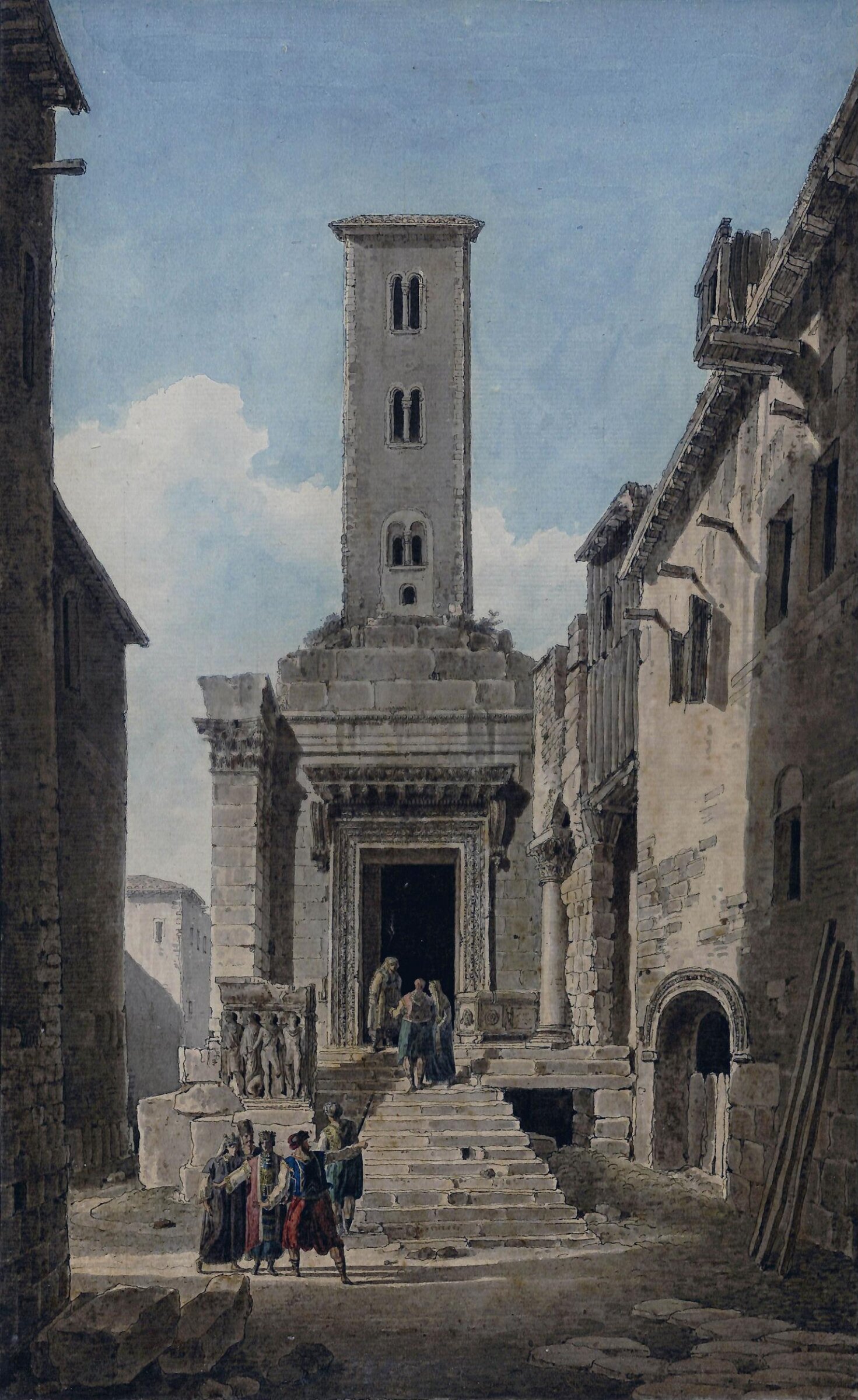 Voyage Pittoresque et Historique de l'Istrie et de la Dalmatie, Cassas, ca. 1782
