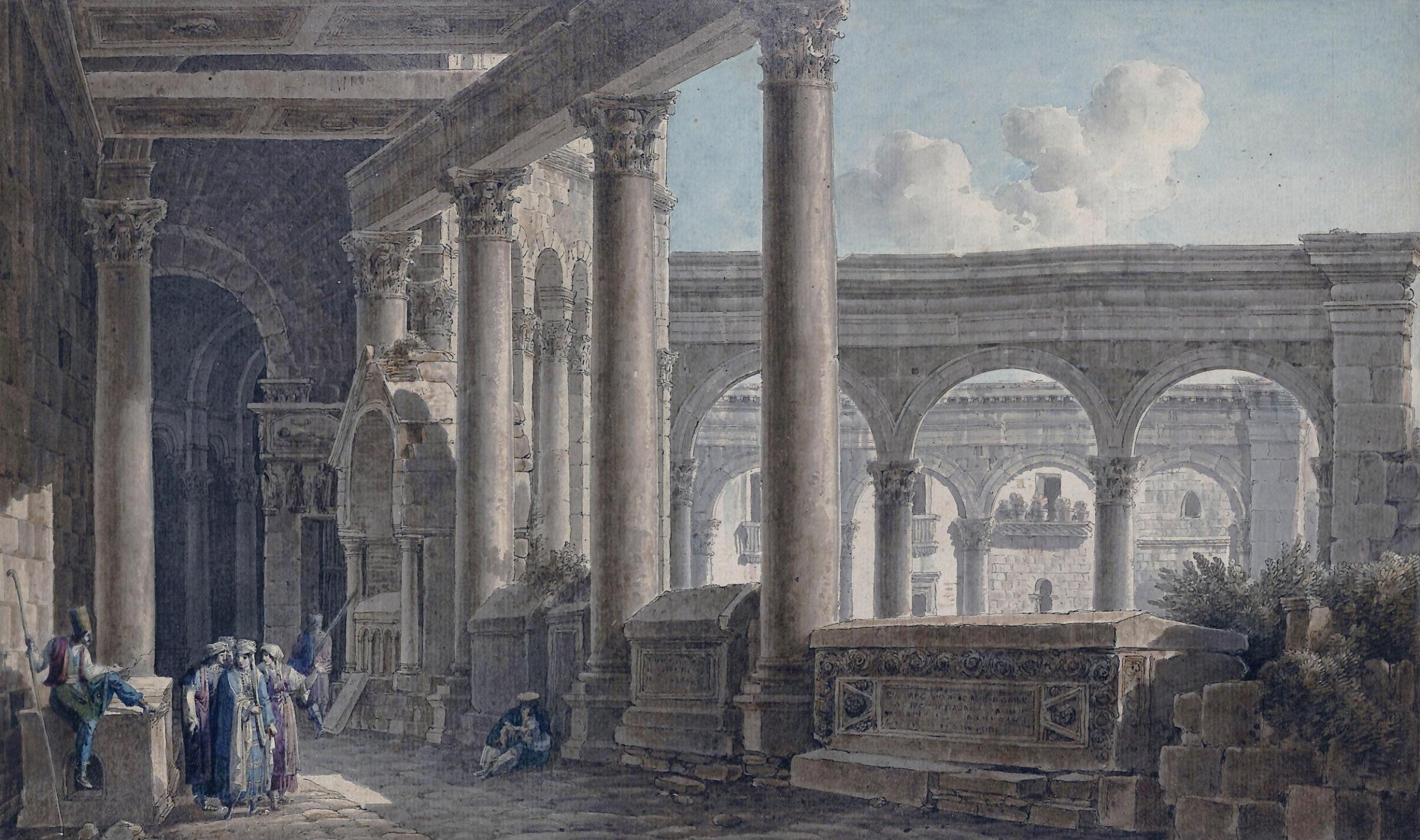 Voyage Pittoresque et Historique de l'Istrie et de la Dalmatie, Cassas, ca. 1782